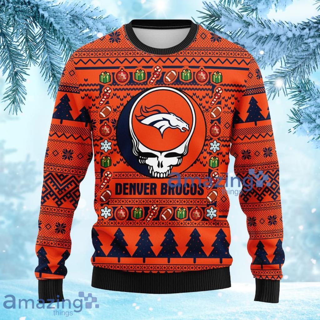 NFL Dallas Cowboys Grateful Dead Ugly Christmas Sweater, All Over