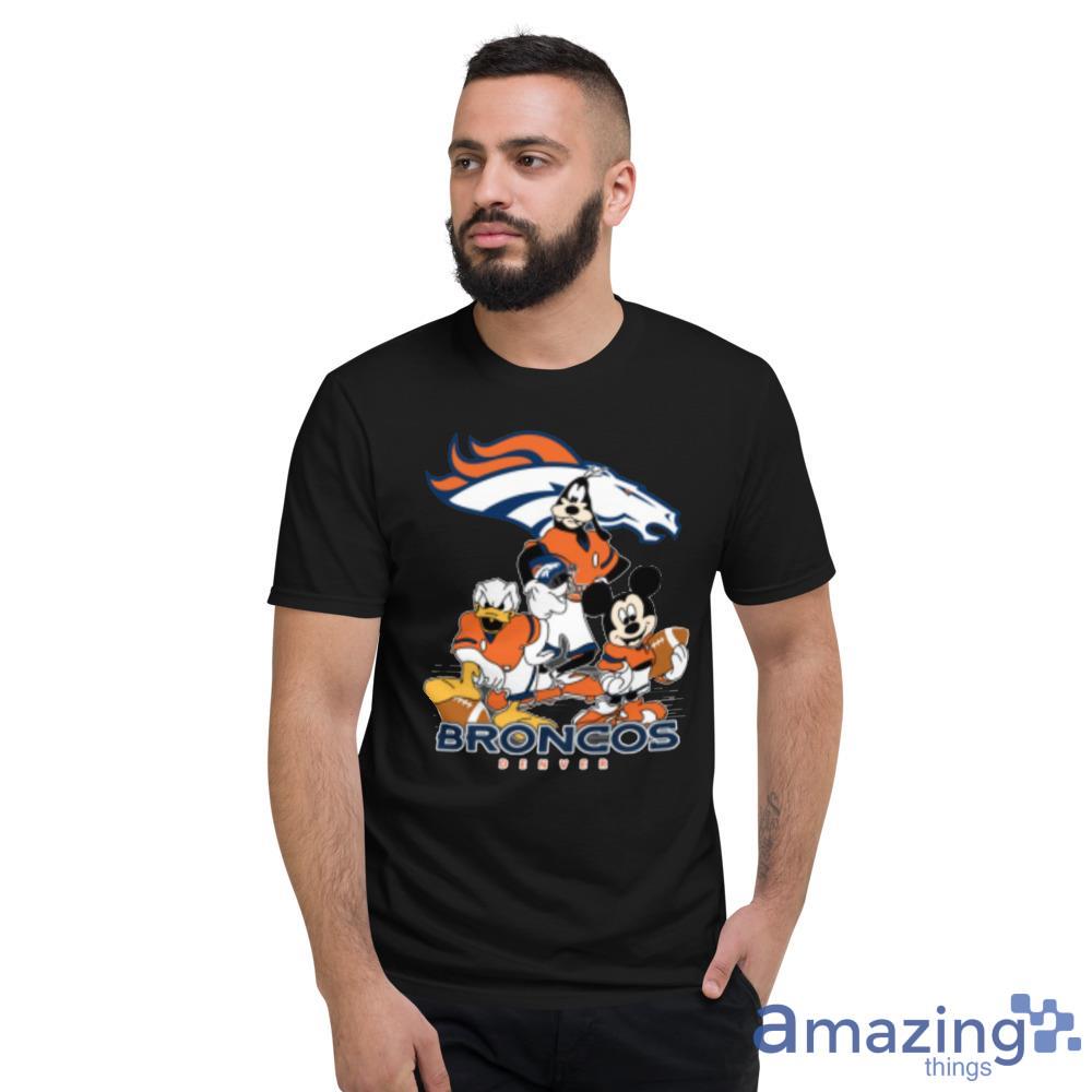 NFL Football Denver Broncos Magic Mickey Disney Shirt T Shirt