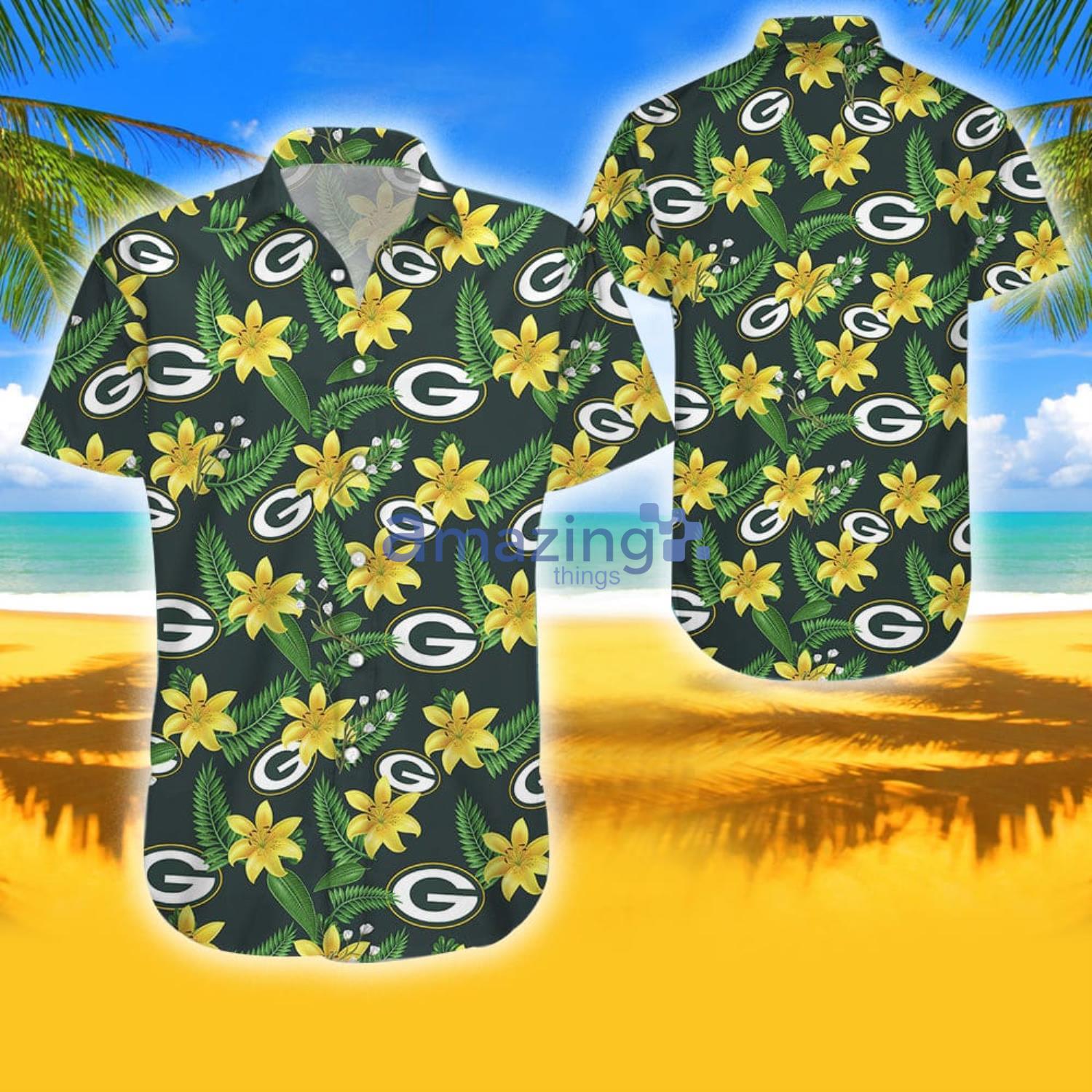 NFL Green Bay Packers Funny Aloha Beach Gift Hawaiian Shirt For