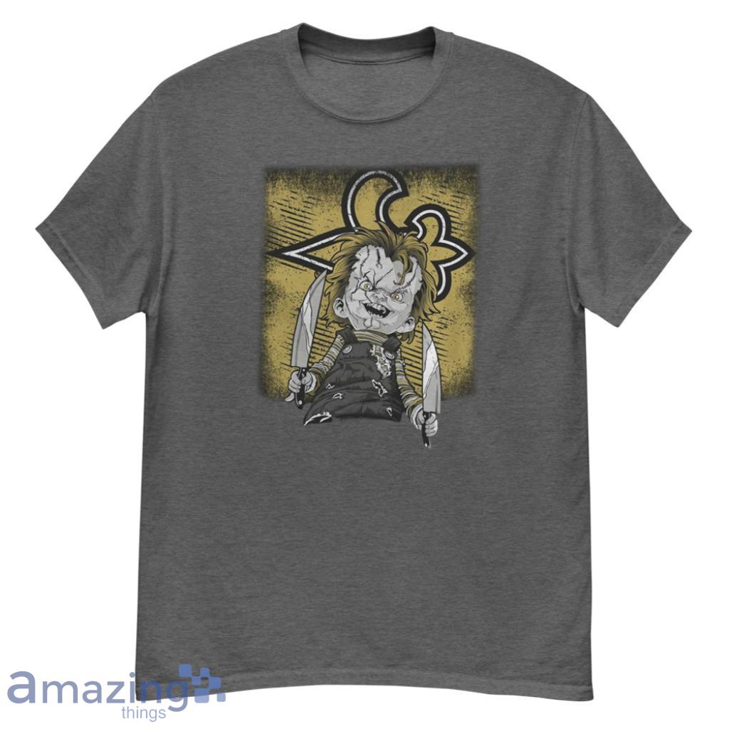 NFL Halloween New Orleans Saints Chucky Shirt - G500 Men’s Classic T-Shirt-1