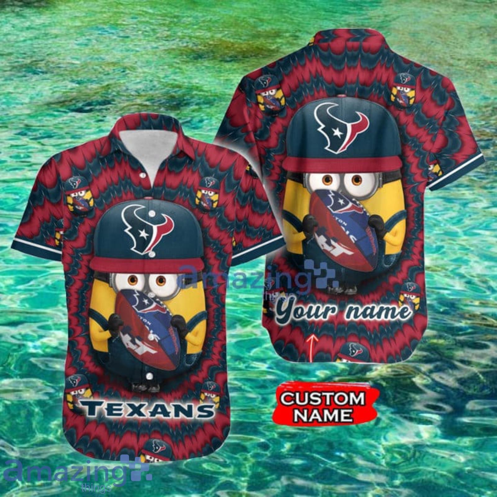 Nfl Denver Broncos Custom Name Minions Lover Hawaiian Shirt For Men And  Women