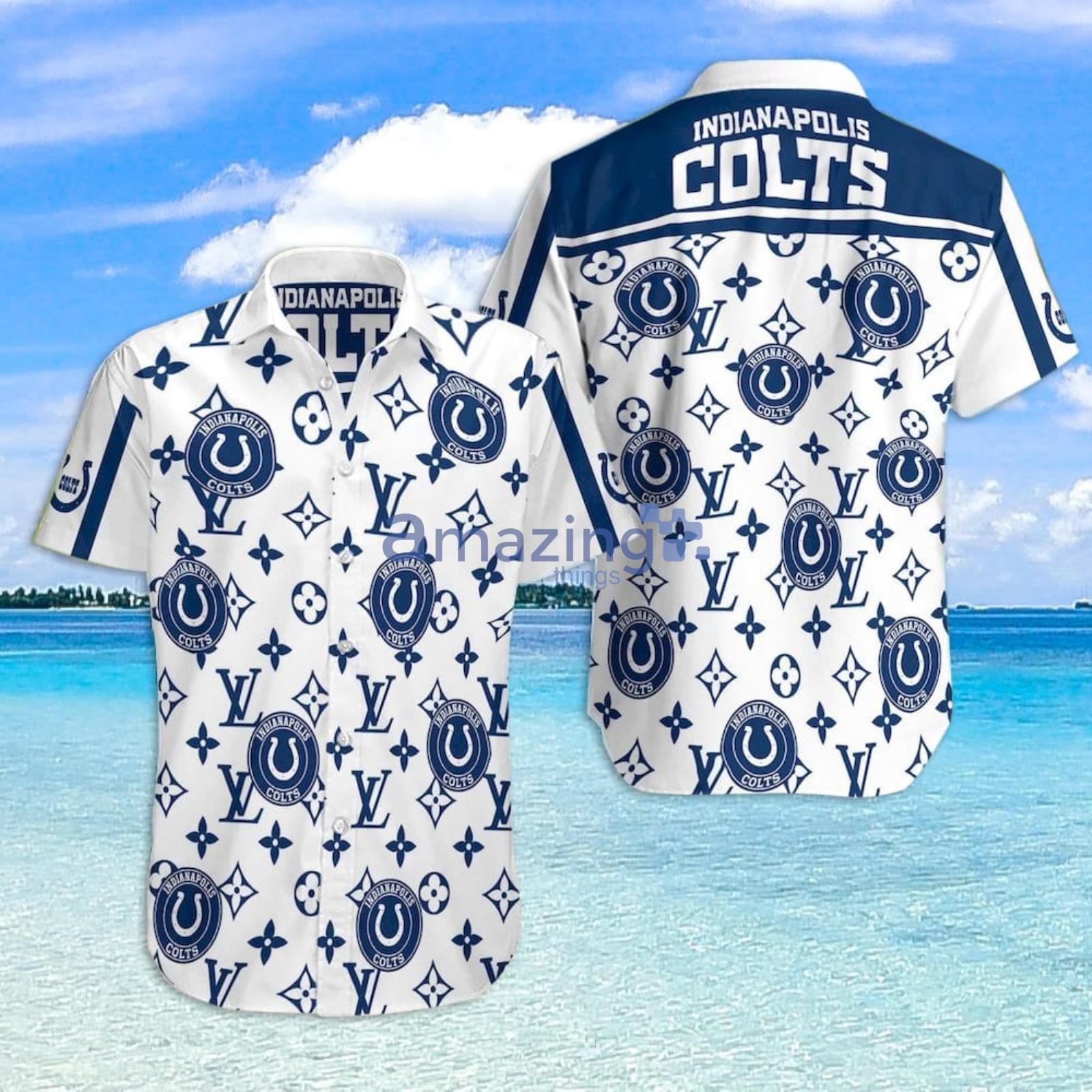 NFL Indianapolis Colts Fans Louis Vuitton Hawaiian Shirt For Men And Women