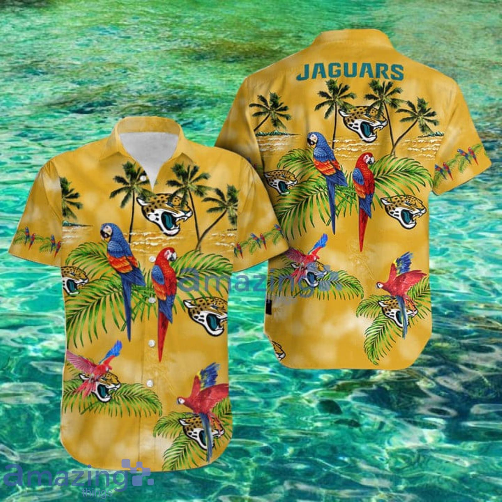 Jacksonville Jaguars NFL Tropical Summer Gift Hawaiian Shirt And