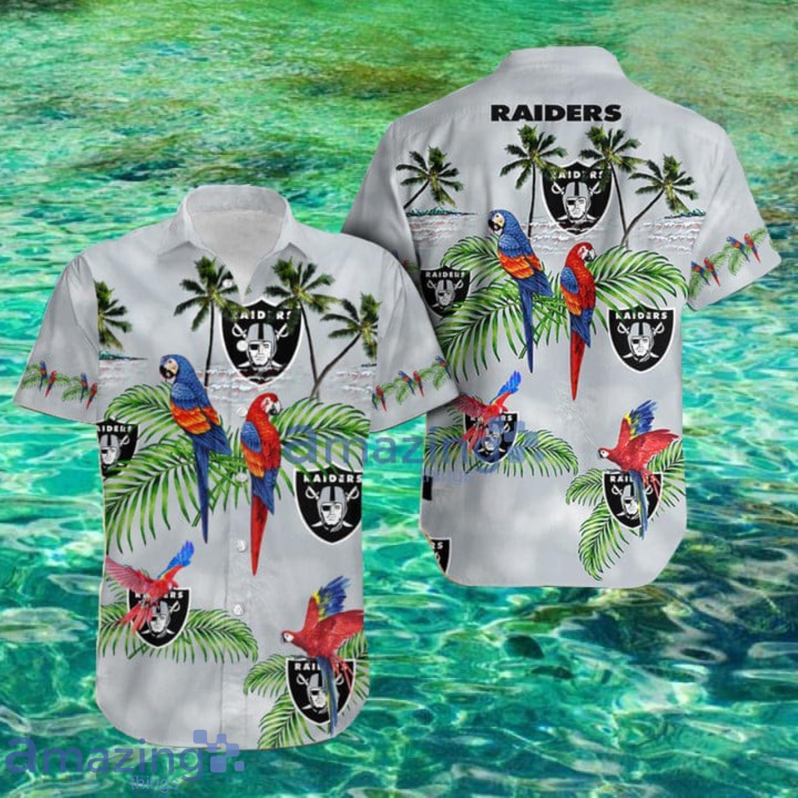 NEW FASHION NFL Las Vegas Raiders Hawaiian Shirt Hot 2023