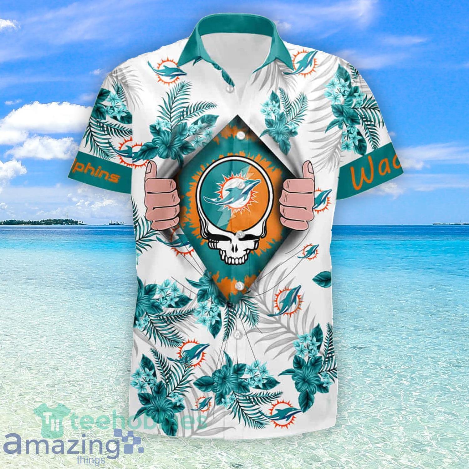 Nfl Miami Dolphins Shirt Hawaii Summer Hawaiian Shirt And Short