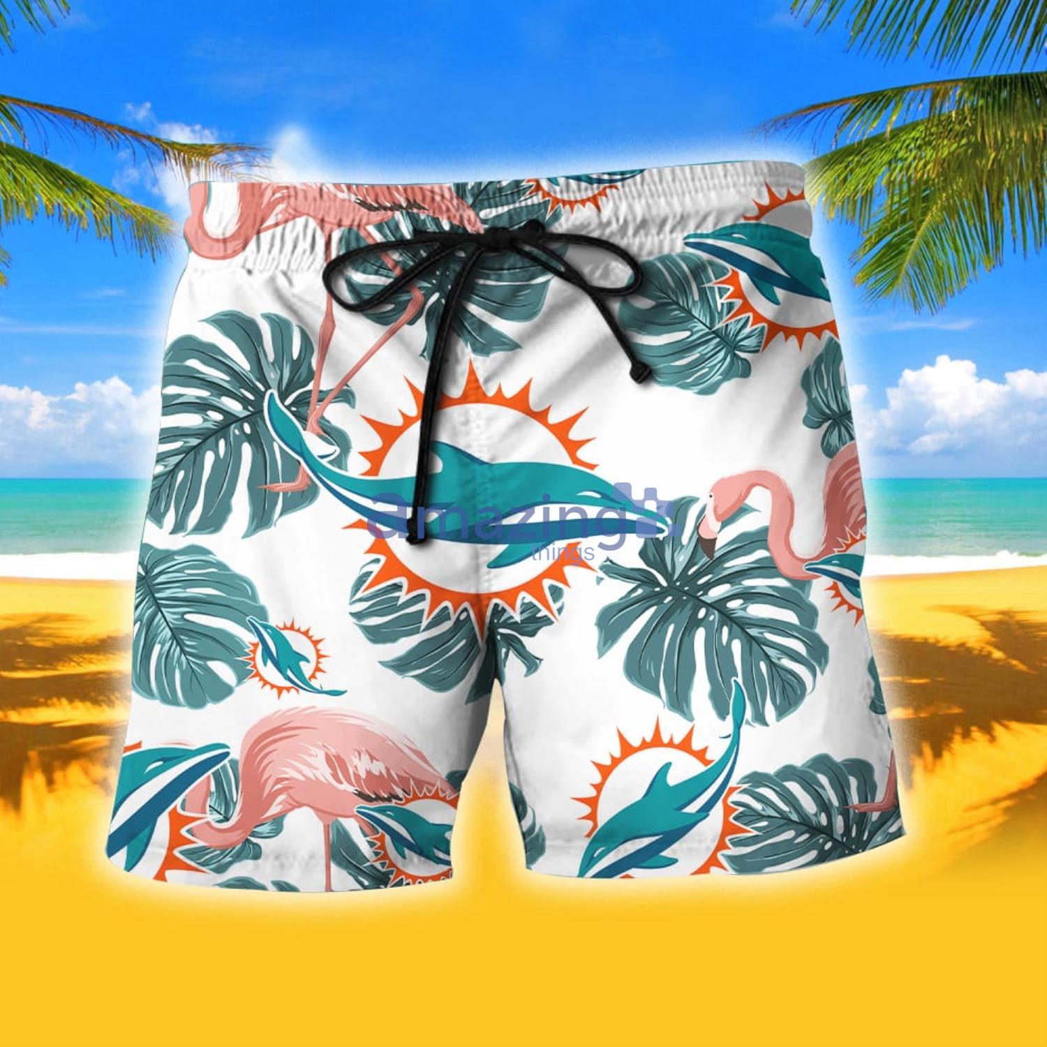 Classic Aloha NFL Miami Dolphins Hawaiian Shirt Beach Vacation