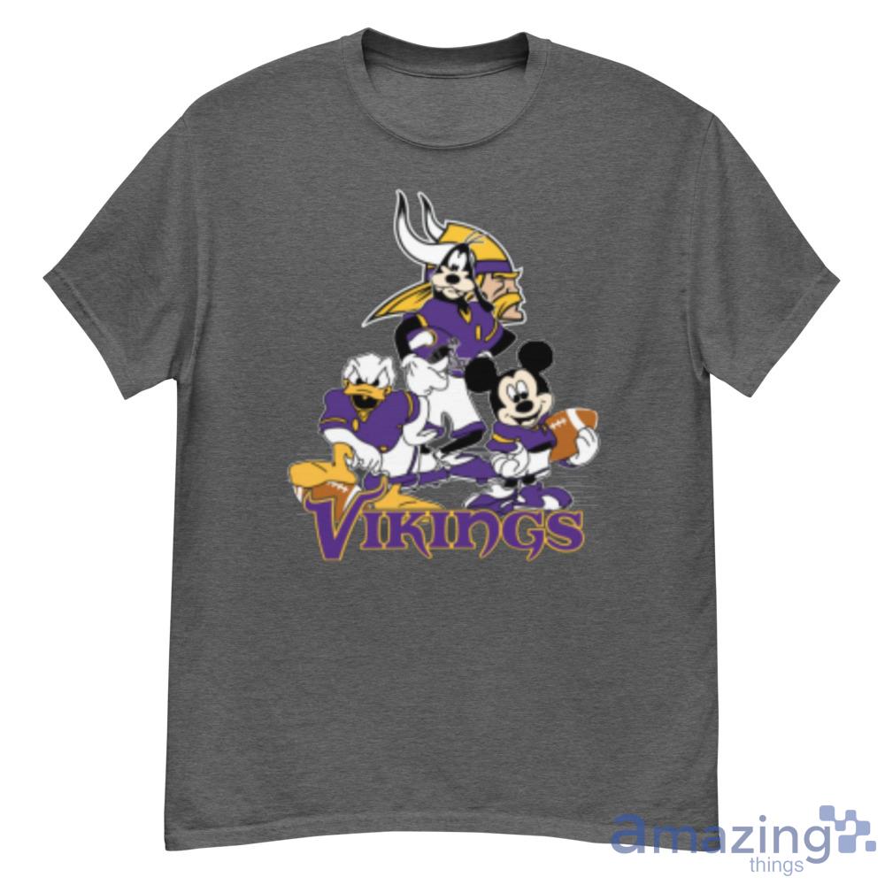 I Love The Vikings Mickey Mouse Minnesota Vikings T-Shirt - T-shirts Low  Price