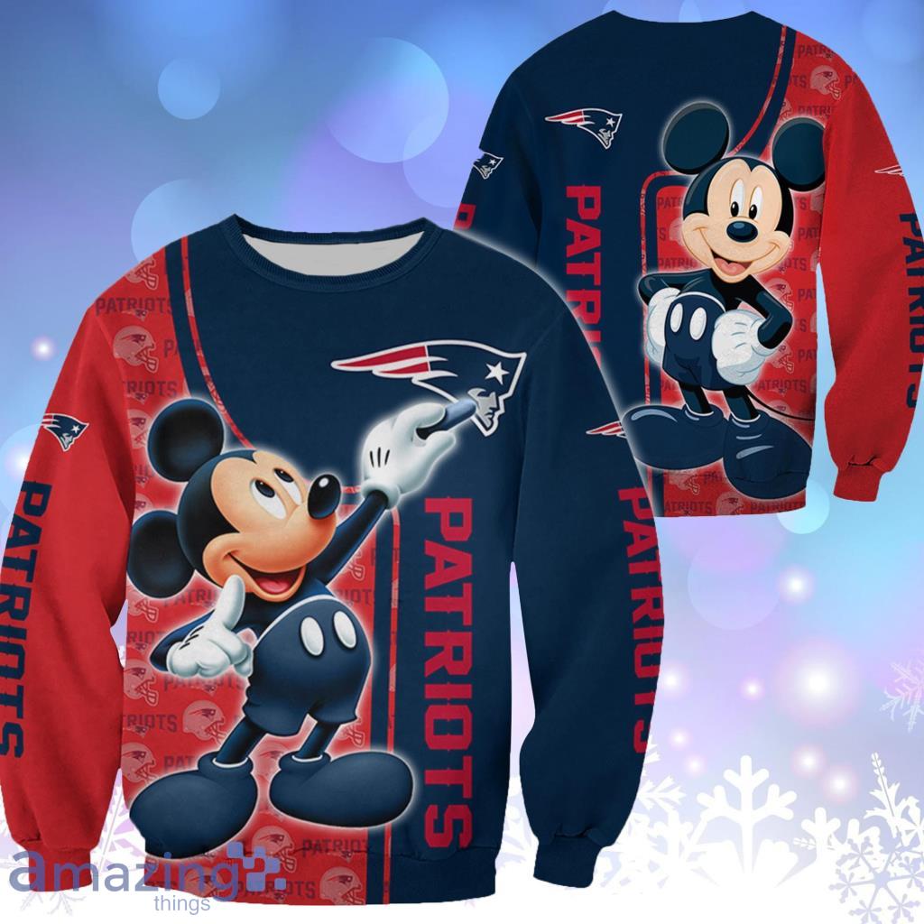 NFL New England Patriots Disney Number Mickey Mouse shirt