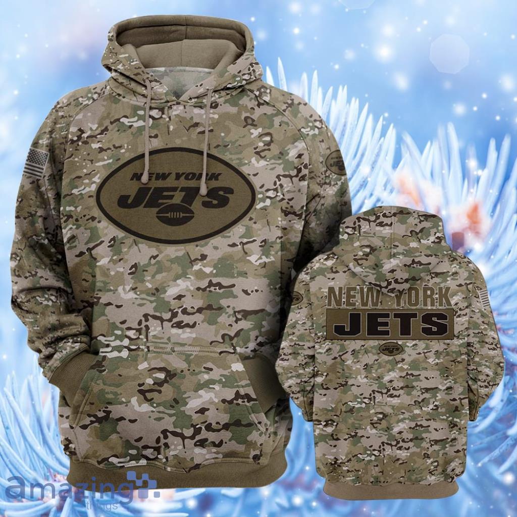 New York Jets NFL Sport Logo 3D Hoodie All Over Printed Gifts For