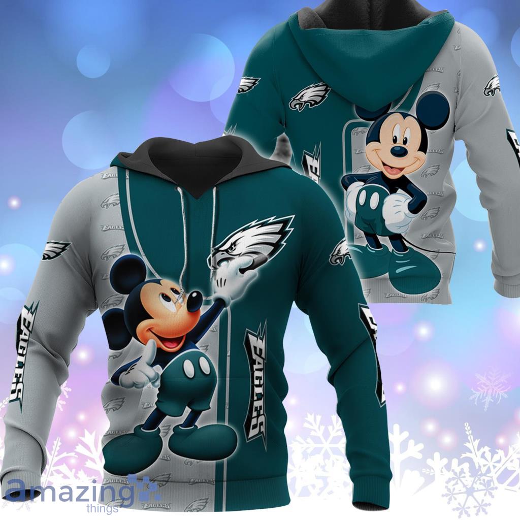 NFL Philadelphia Eagles Mickey Mouse Disney 3D All Over Print Gift