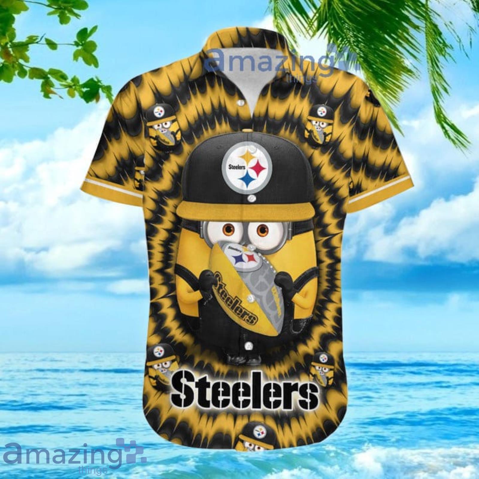 Steelers Hawaiian Shirt Nfl Steelers Best Custom Hawaiian Shirts -  Upfamilie Gifts Store