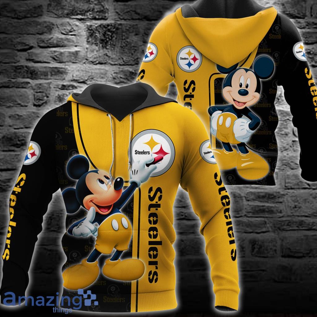 Pittsburgh Steelers Nfl Mickey Mouse Disney Men And Women 3d 