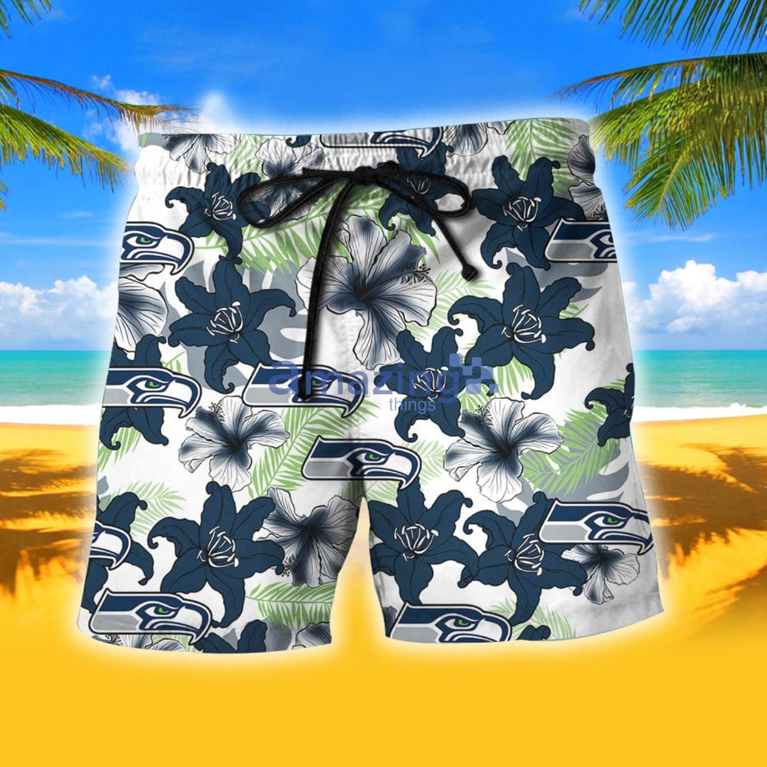 HOT Seattle Seahawks NFL Summer Hawaiian Shirt And Shorts