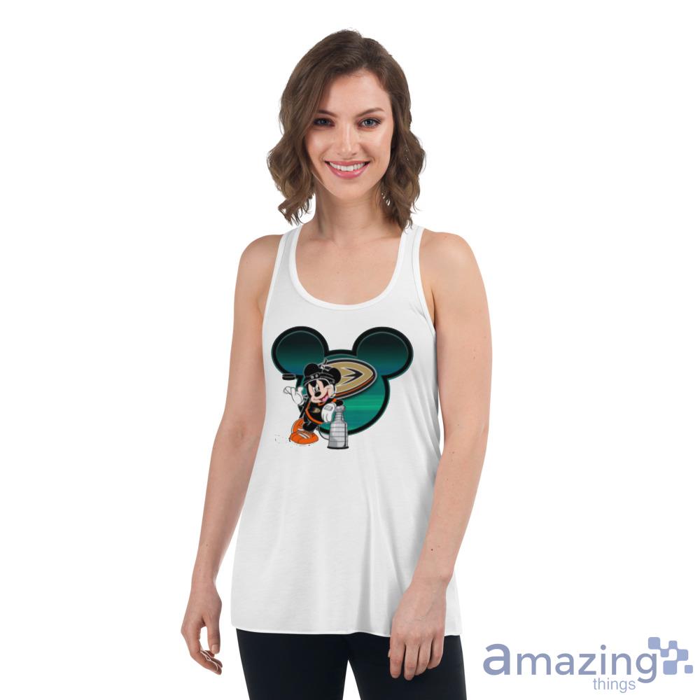 NHL Anaheim Ducks Mickey Mouse Disney Hockey T Shirt Tank Top