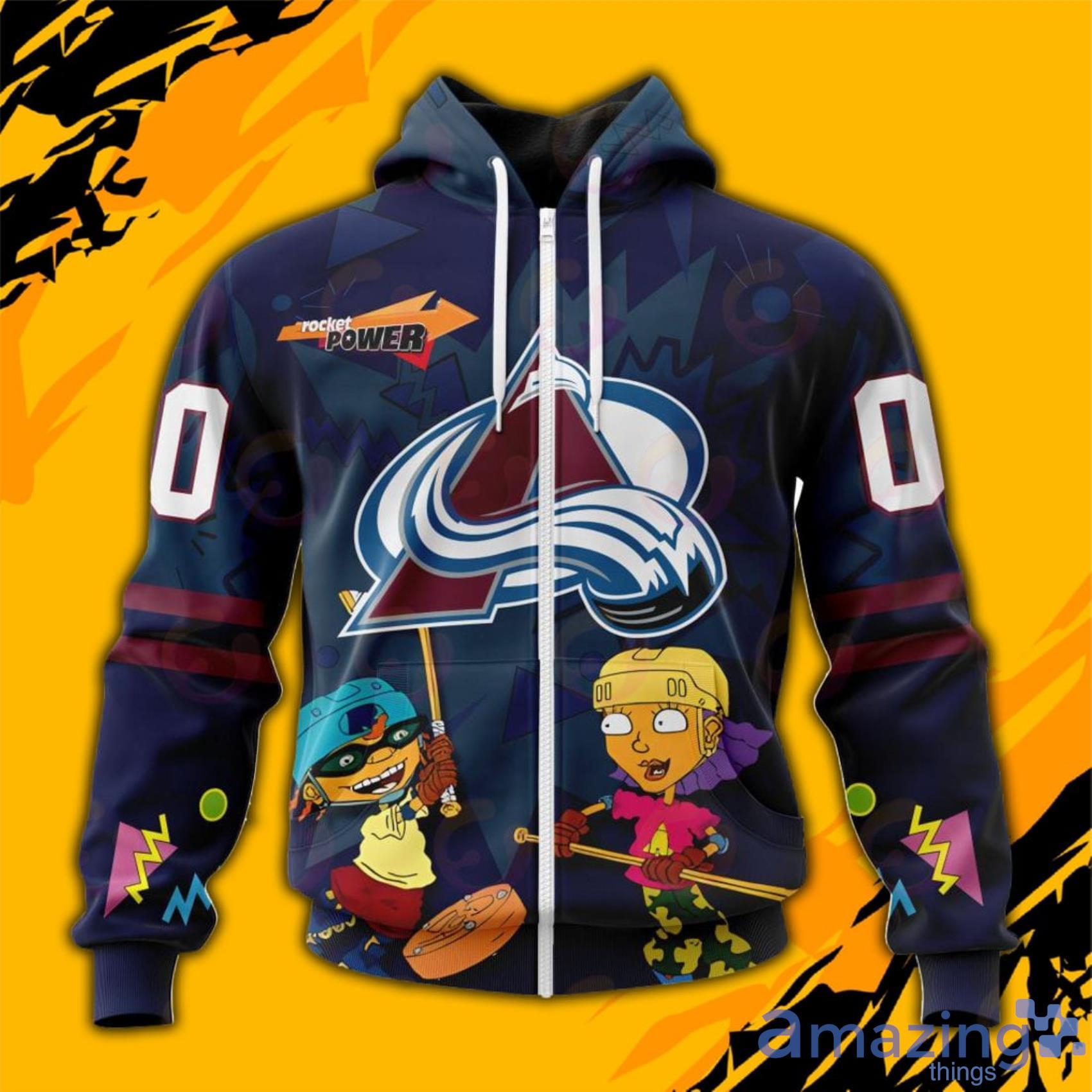 Nhl Colorado Avalanche 3D Hockey Jersey Personalized Name Number