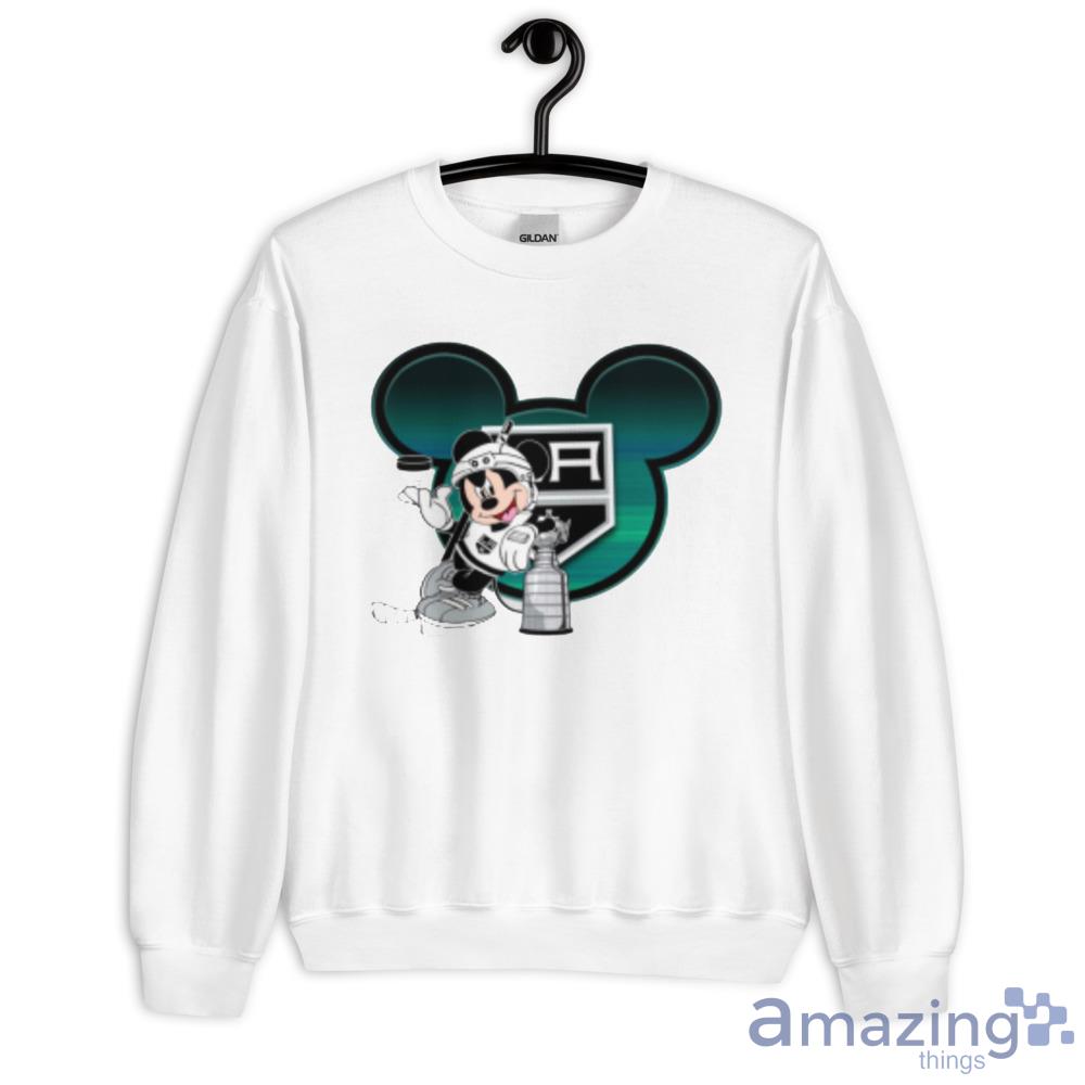 NHL Los Angeles Kings Stanley Cup Mickey Mouse Disney Hockey T Shirt image NHL Los Angeles Kings Stanley Cup Mickey Mouse Disney Hockey T Shirt - Unisex Heavy Blend Crewneck Sweatshirt