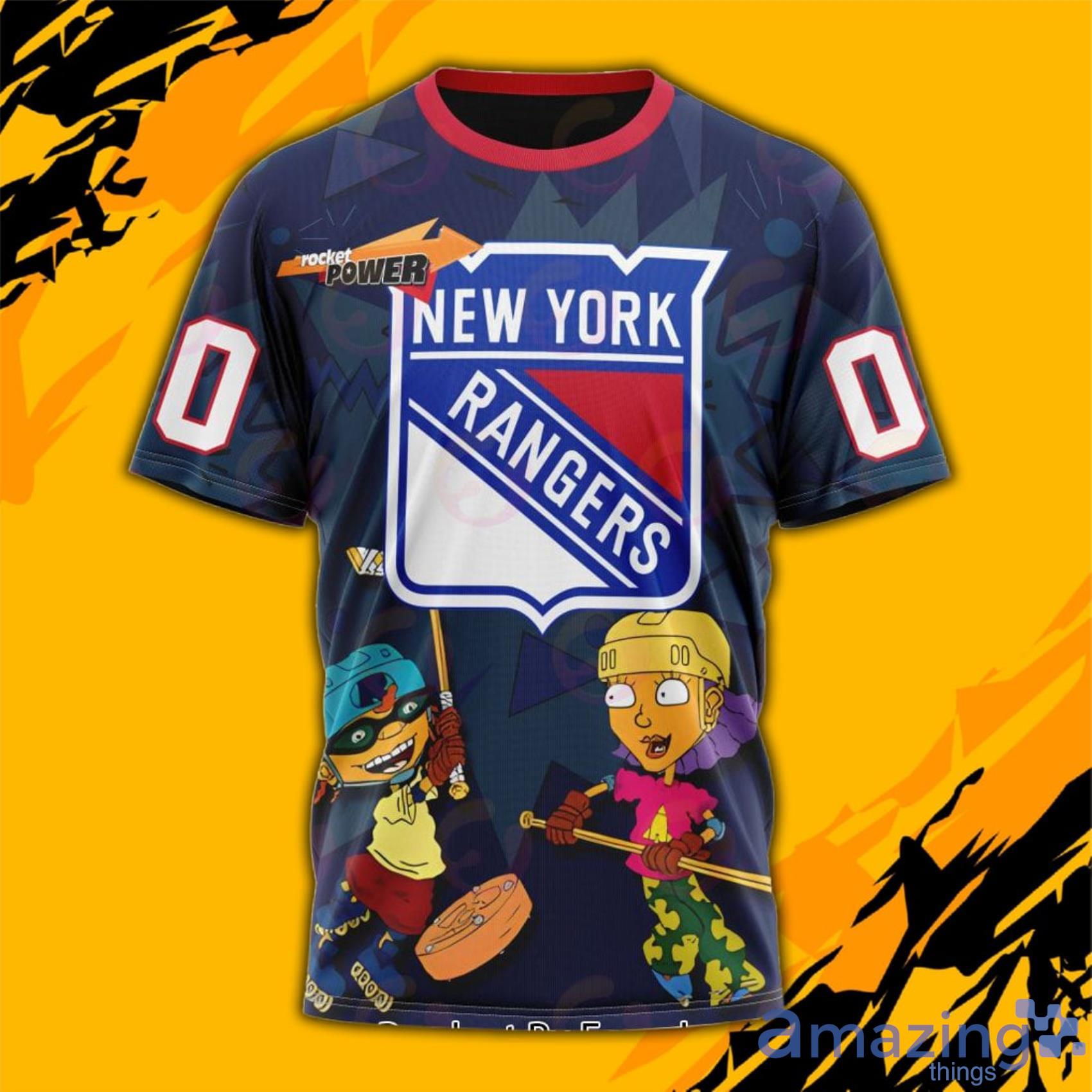 New York Rangers Sports Fan All Over Print Polo Shirt