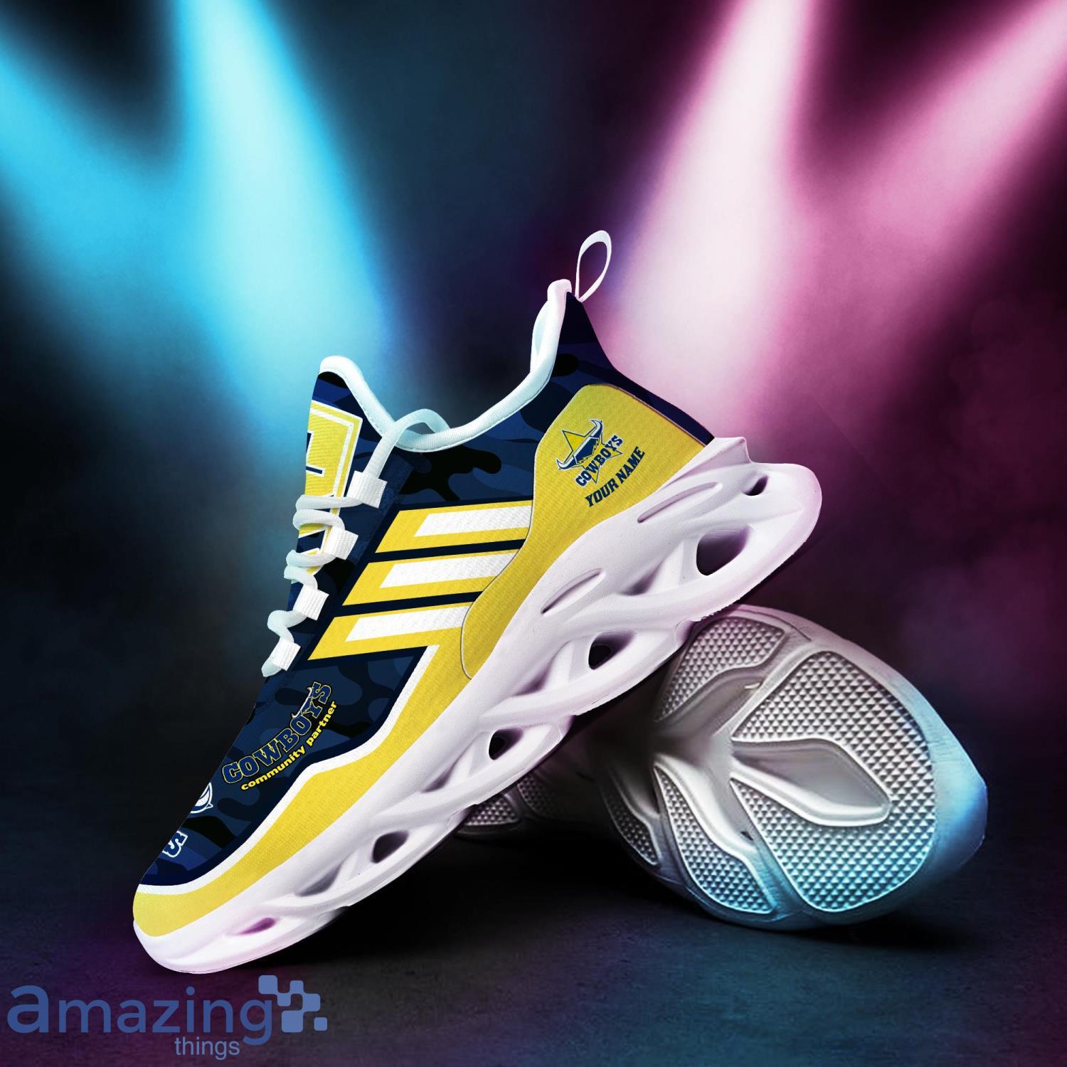 North Queensland Cowboys NRL Men And Women Max Soul Shoes Product Photo 1