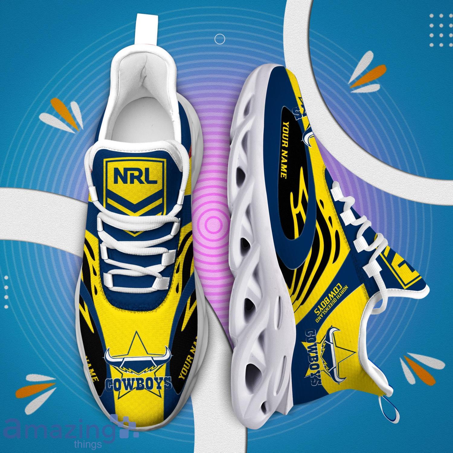 NRL North Queensland Cowboys Max Soul Shoes Men And Women Sports