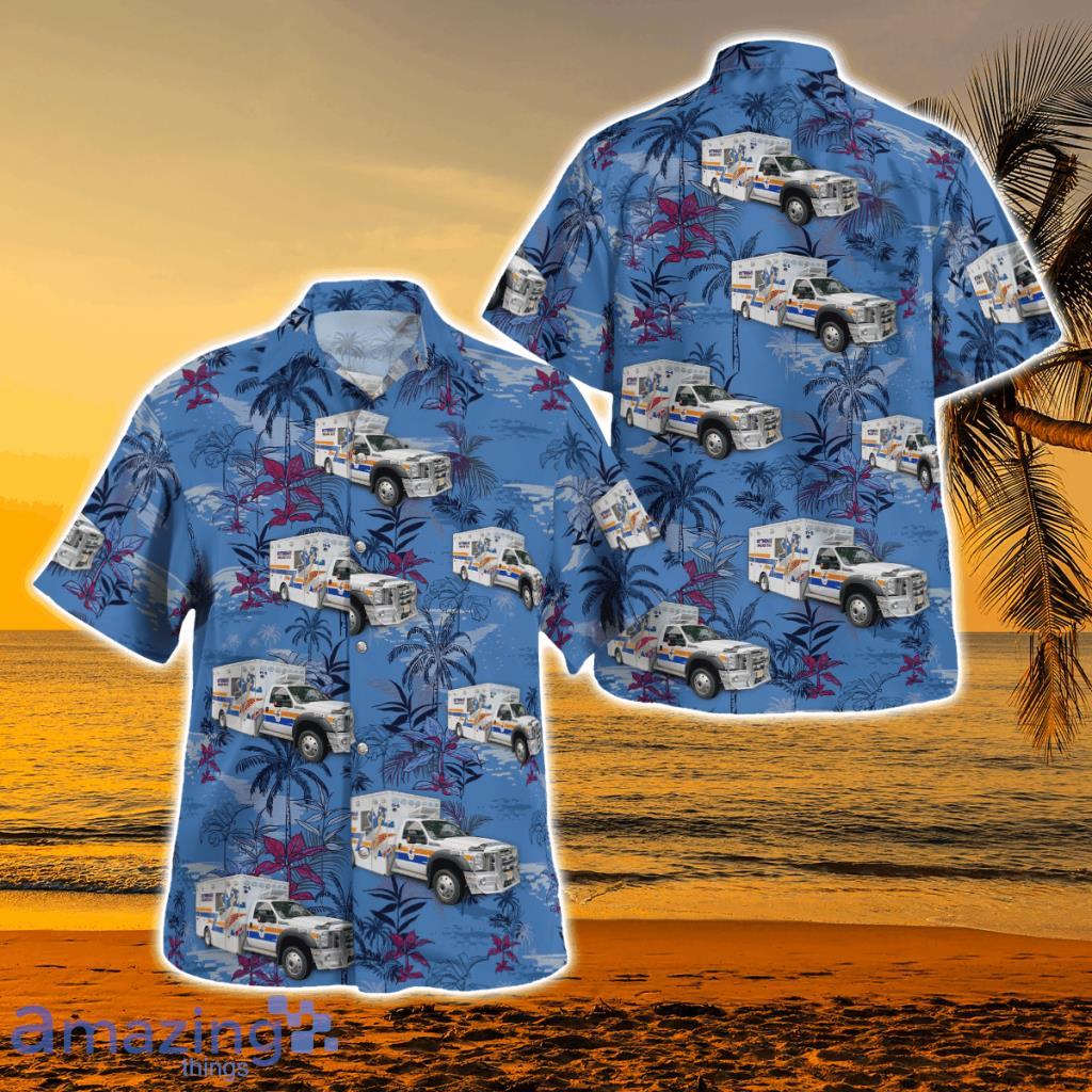 Nottingham Ambulance Squad, Trenton, New Jersey Hawaiian Shirt - Nottingham Ambulance Squad, Trenton, New Jersey Hawaiian Shirt
