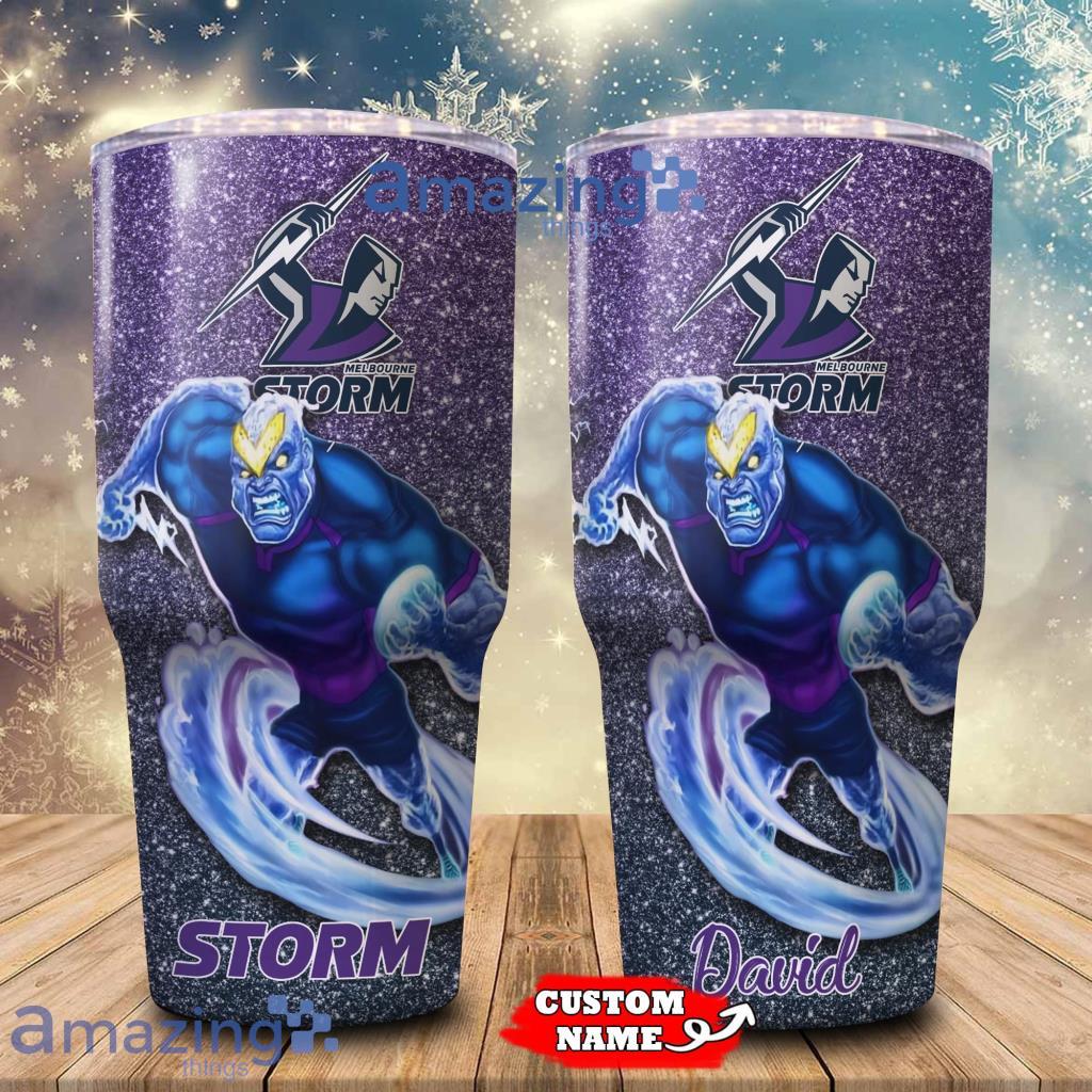 NRL Melbourne Storm Custom Name Tumbler - 1