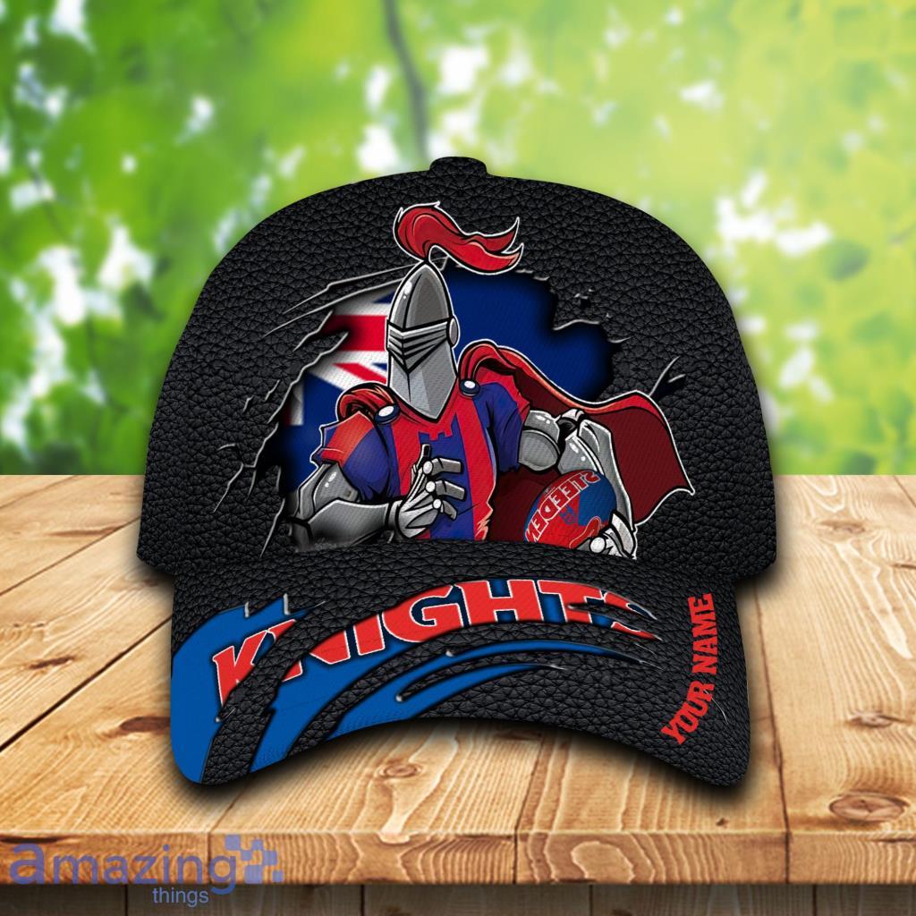 NRL Newcastle Knights Personalized Hat Cap 3D For Fans - NRL Newcastle Knights Personalized Hat Cap 3D For Fans