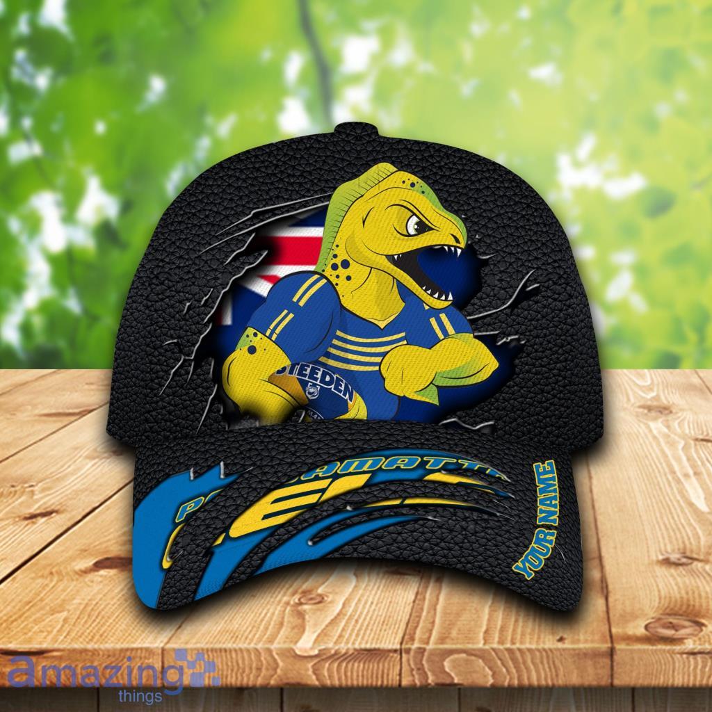 NRL Parramatta Eels Personalized Hat Cap 3D For Fans - NRL Parramatta Eels Personalized Hat Cap 3D For Fans