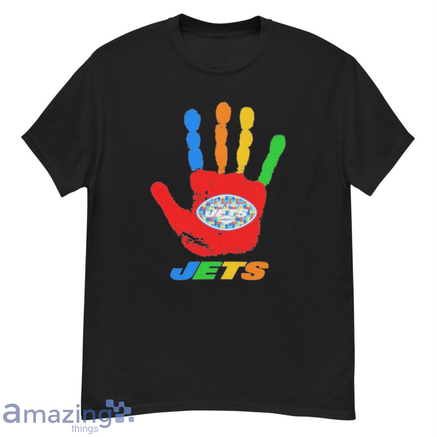 New York Jets NFL Autism All Over Printed 3D Shirt For Fans