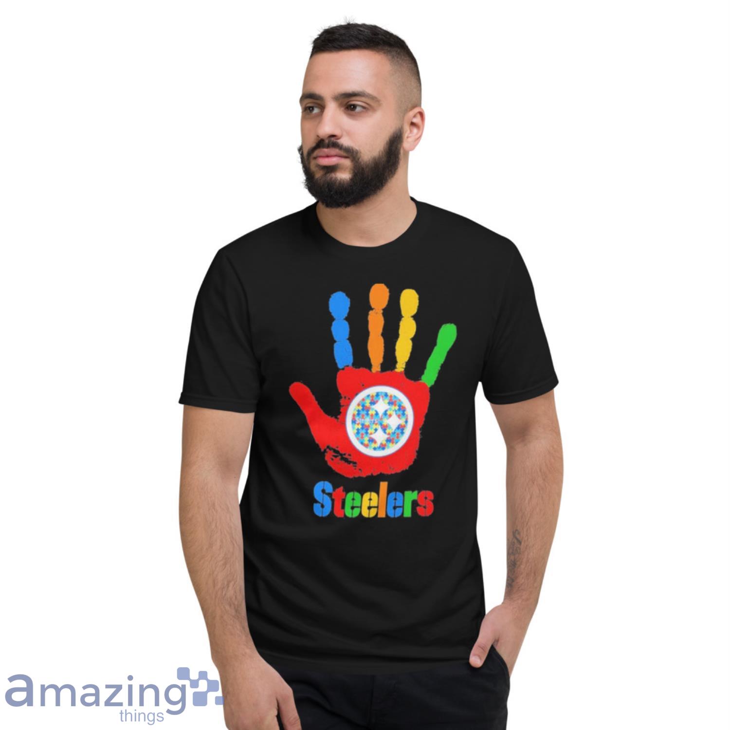 Official Pittsburgh Steelers Hand Autism 2023 Nfl Shirt