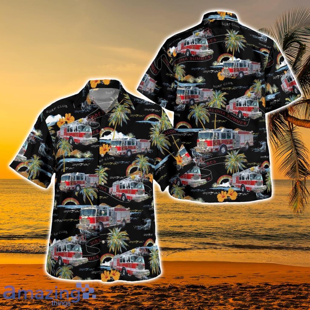 Omaha Fire Department, Omaha, Nebraska Hawaiian Shirt - Omaha Fire Department, Omaha, Nebraska Hawaiian Shirt