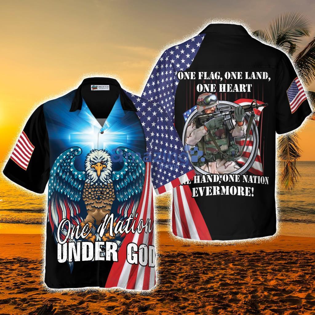 One Nation Under God Tropical Hawaiian Shirt - One Nation Under God Tropical Hawaiian Shirt One Nation Under God Tropical Hawaiian Shirt - One Nation Under God Tropical Hawaiian Shirt