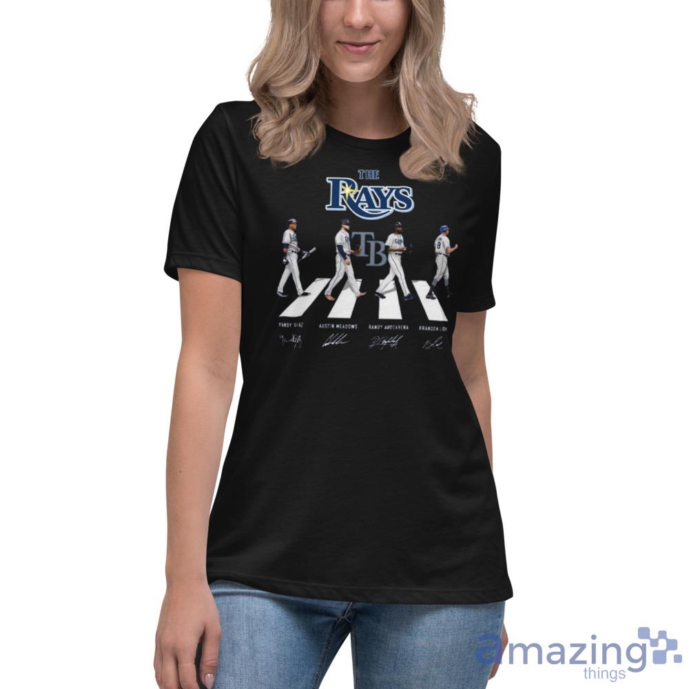 Original The Rays Abbey Road Signatures Tampa Bay Rays Randy Arozarena Shirt  For Men And Women