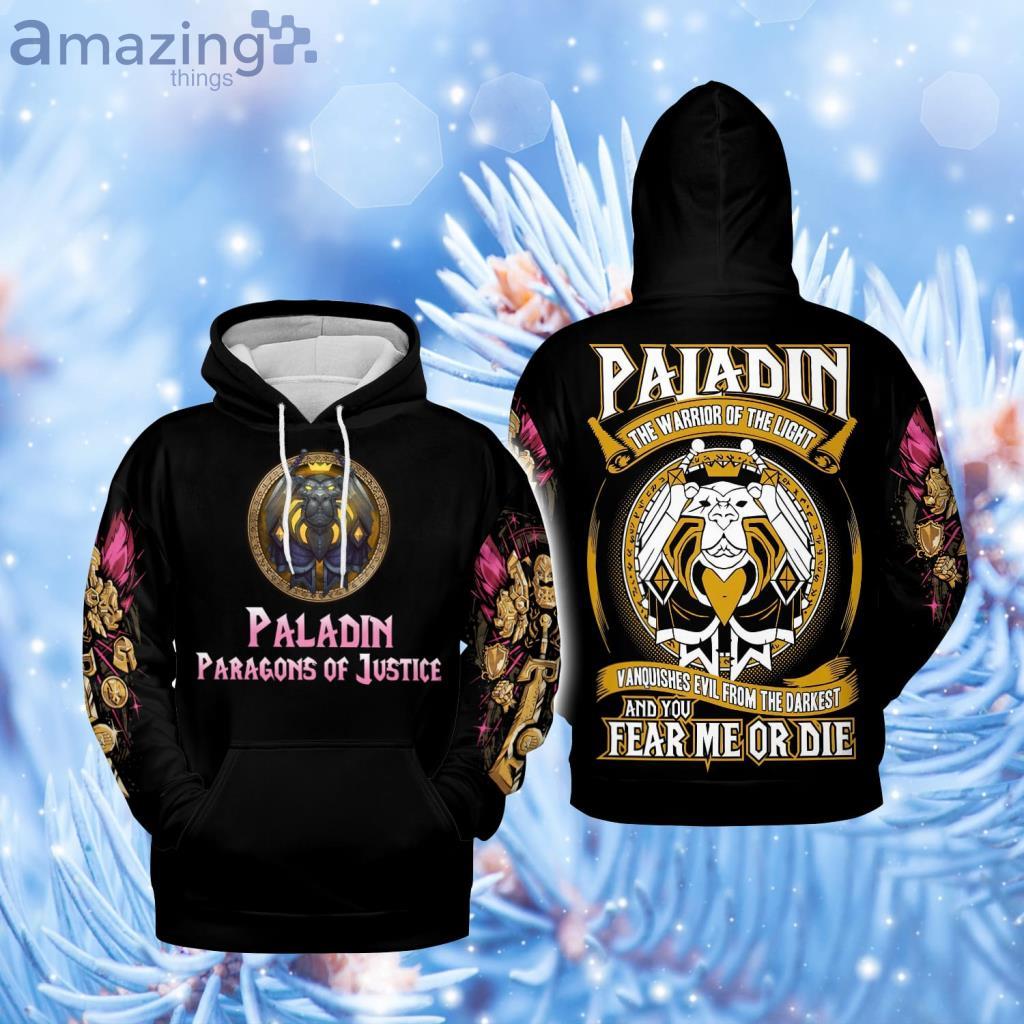 Paladin - Paragons of Justice - WoW Class Hoodie 3D - Paladin - Paragons of Justice - WoW Class Hoodie 3D