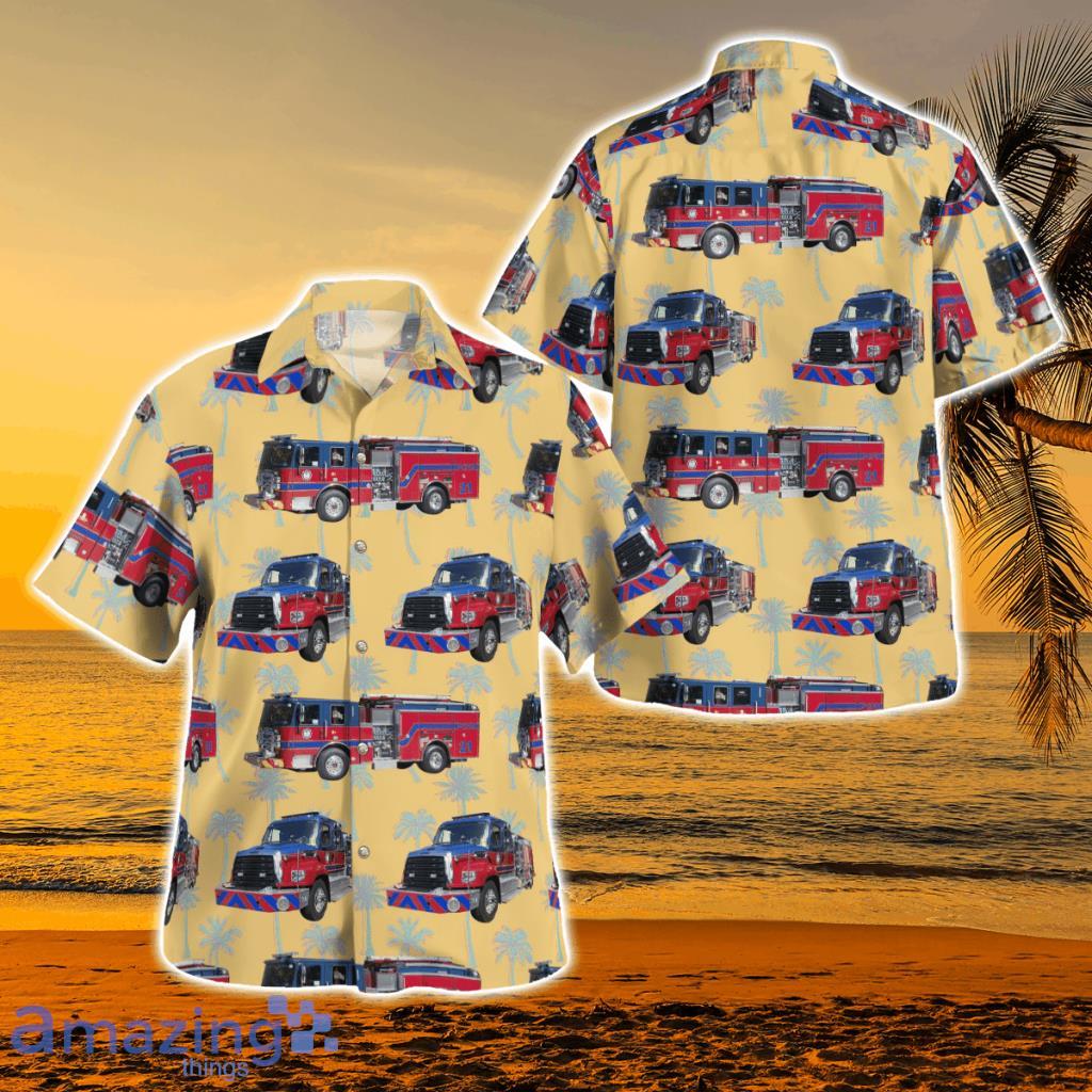 Palm Coast Fire Department, Florida Hawaiian Shirt - Palm Coast Fire Department, Florida Hawaiian Shirt