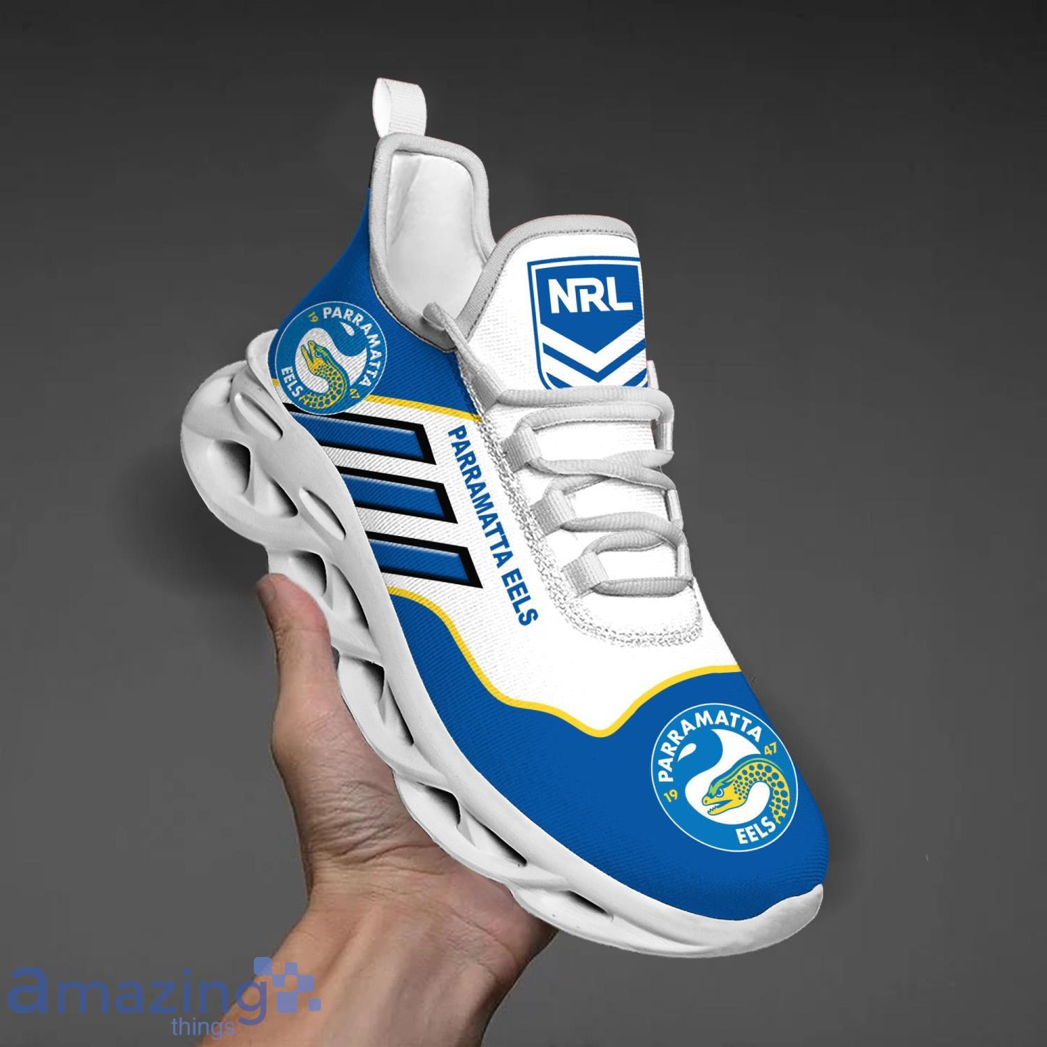Parramatta Eels Men And Women Max Soul Shoes Running Sneakers image Parramatta Eels Men And Women Max Soul Shoes Running Sneakers Product Photo 4