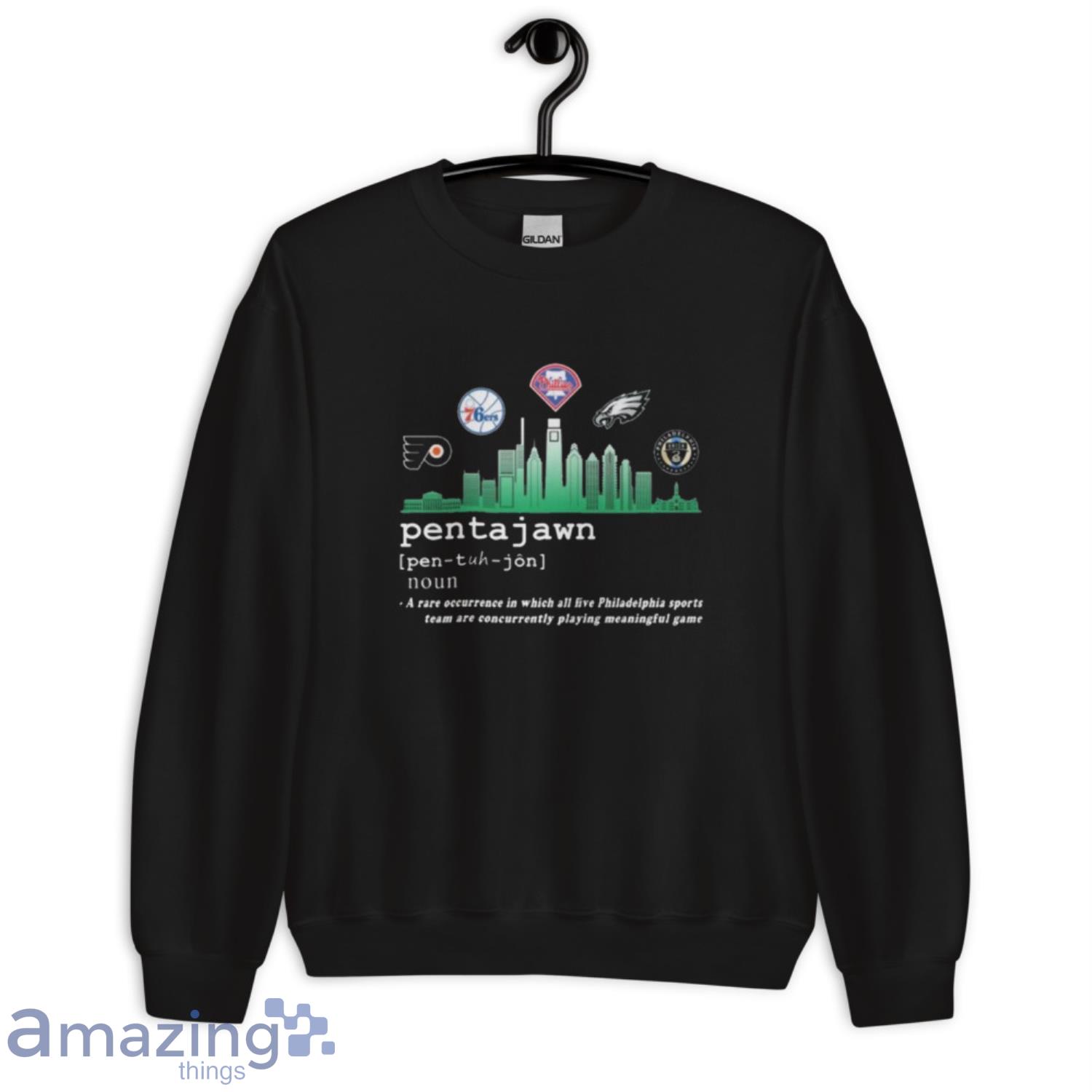 Pentajawn A Rare Occurrence In Which All Live Philadelphia Sports T shirt image Pentajawn A Rare Occurrence In Which All Live Philadelphia Sports T-shirt - Unisex Crewneck Sweatshirt