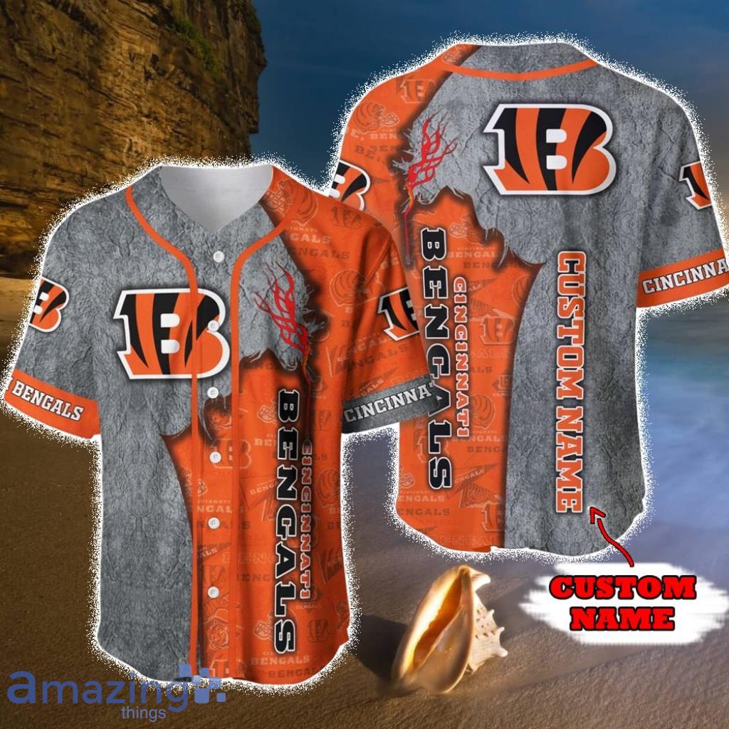Personalized Cincinnati Bengals Baseball Jersey Shirt For Fans