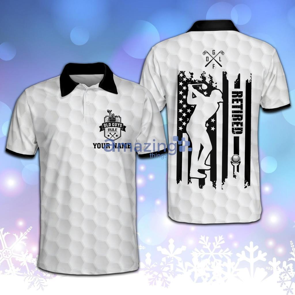 Personalized Funny Retired Golfer Golf Polo Shirt - Personalized Funny Retired Golfer Golf Polo Shirt