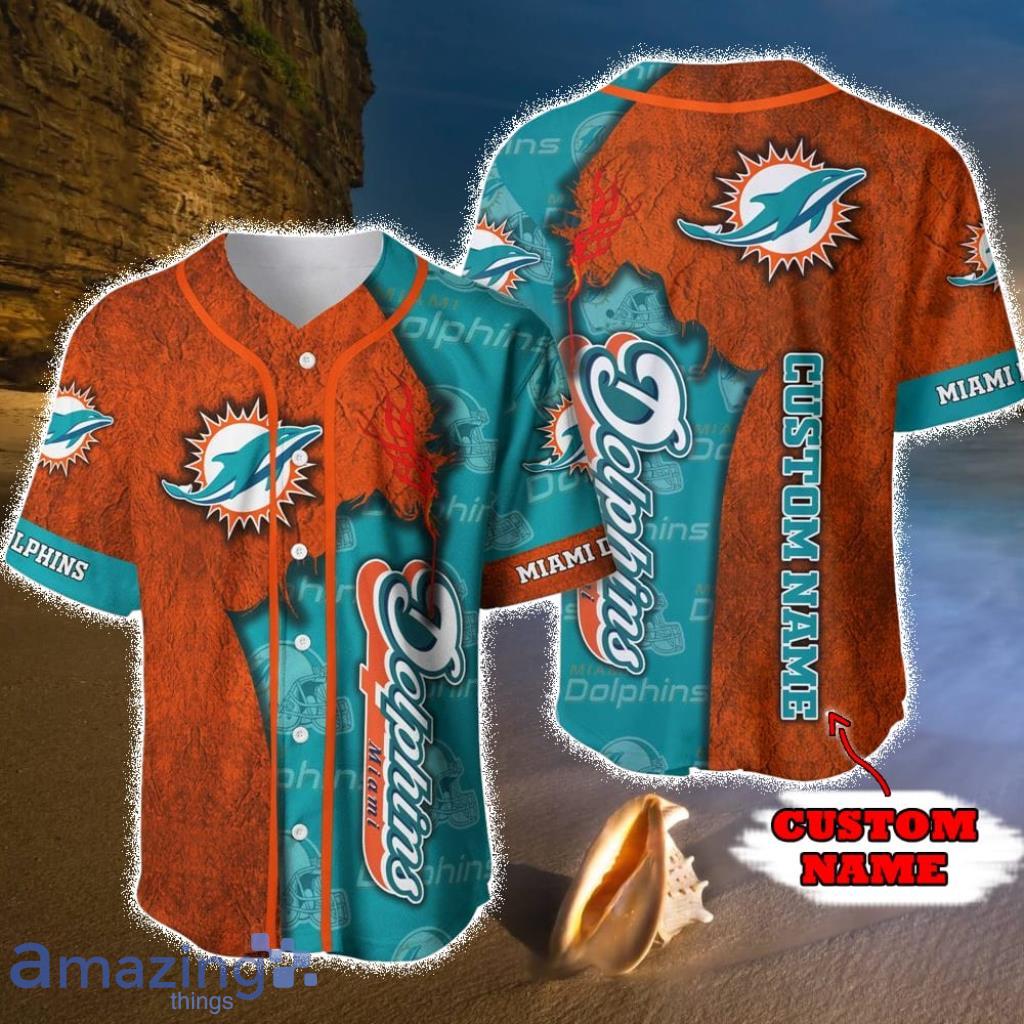 youth custom dolphins jersey