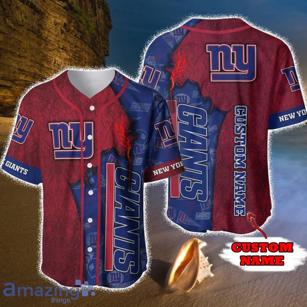 Personalized New York Giants Baseball Jersey Shirt For Fans