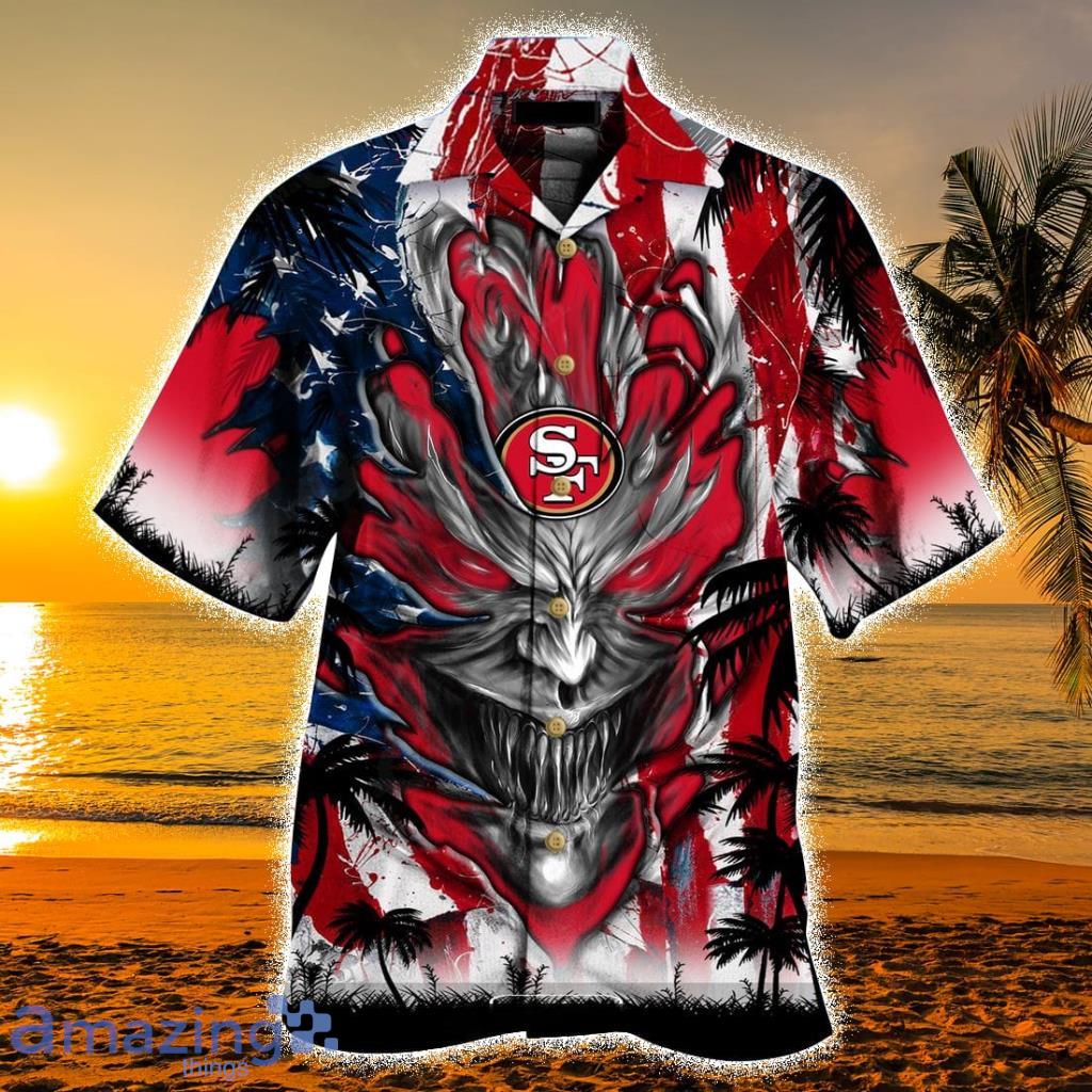 49ers Hawaiian Shirt Go Niners Custom Name San Francisco 49ers