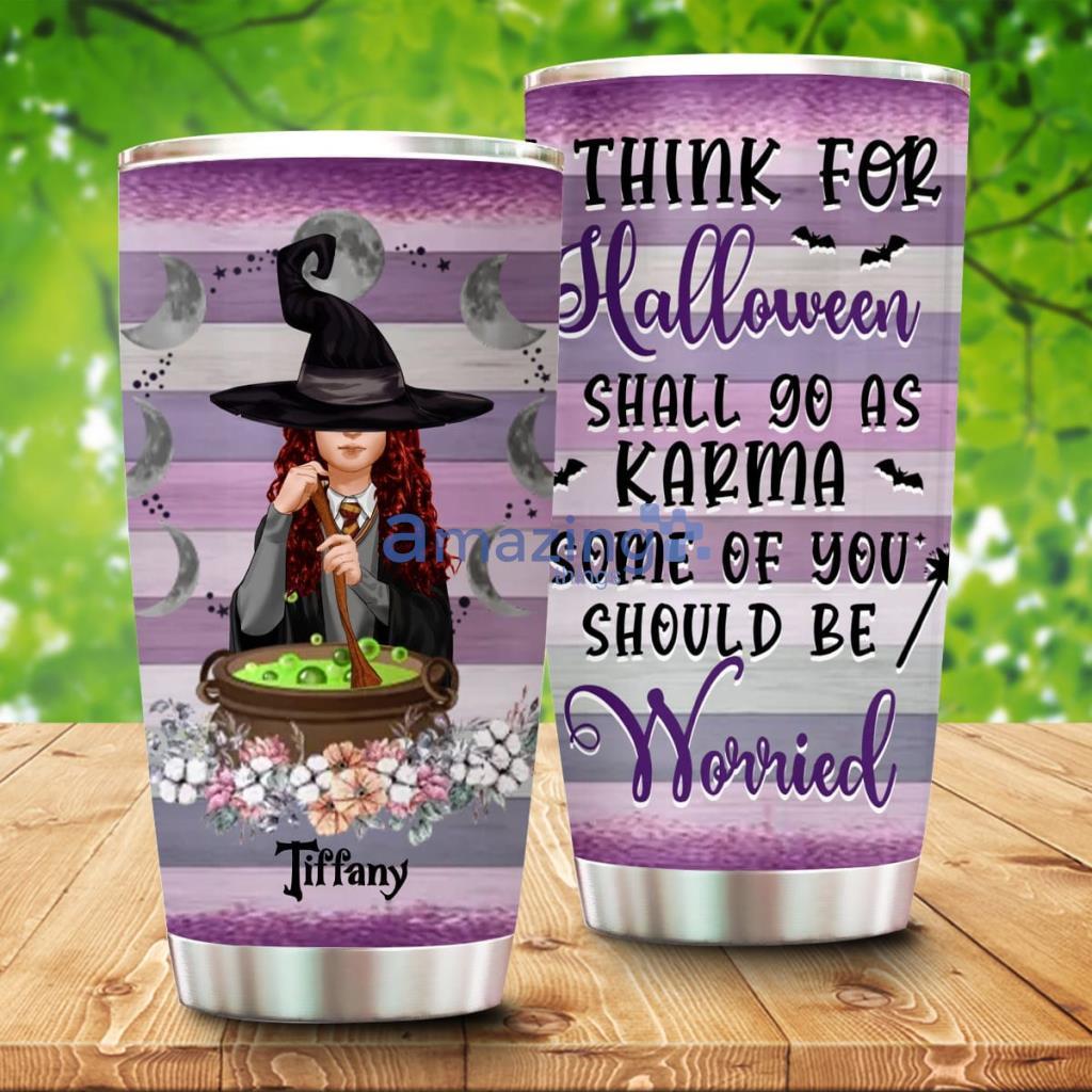 PERSONALIZED HALLOWEEN WITCH - Witch Tumbler Cup For Women