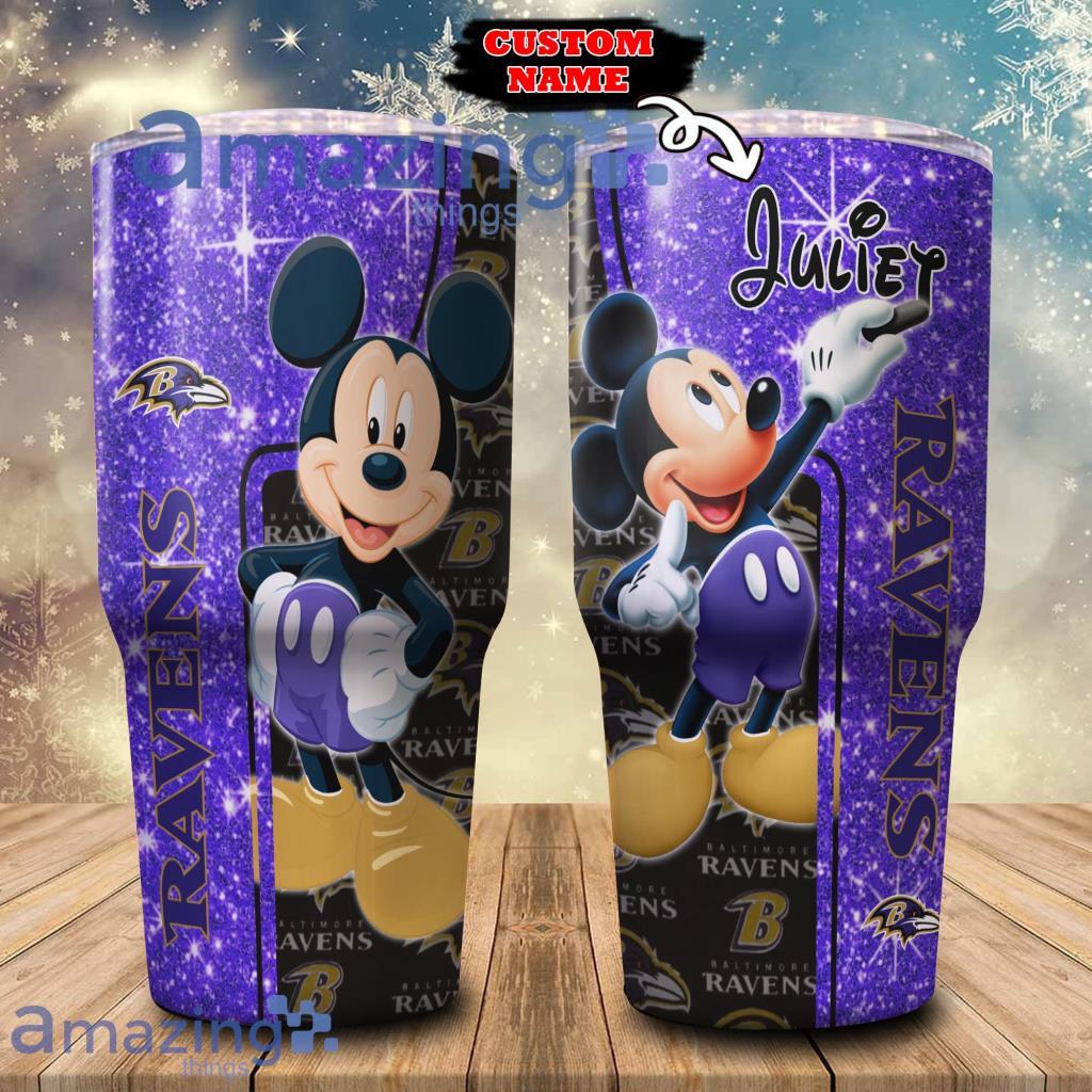 NFL Baltimore Ravens Mickey Mouse Disney 3D All Over Print Gift