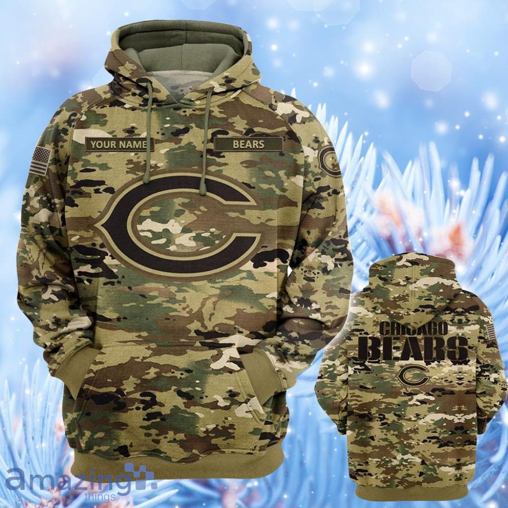 Chicago Bears hoodie 3D gift for fans 