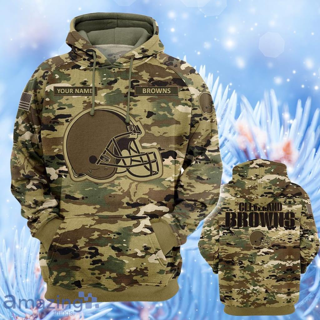 Cleveland browns digital camo jersey for sale Clearance