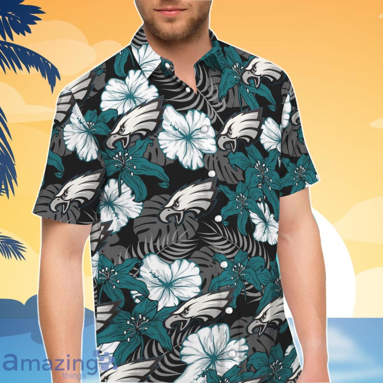 20% SALE OFF Hawaiian Shirt Men Philadelphia Eagles Shirt Short