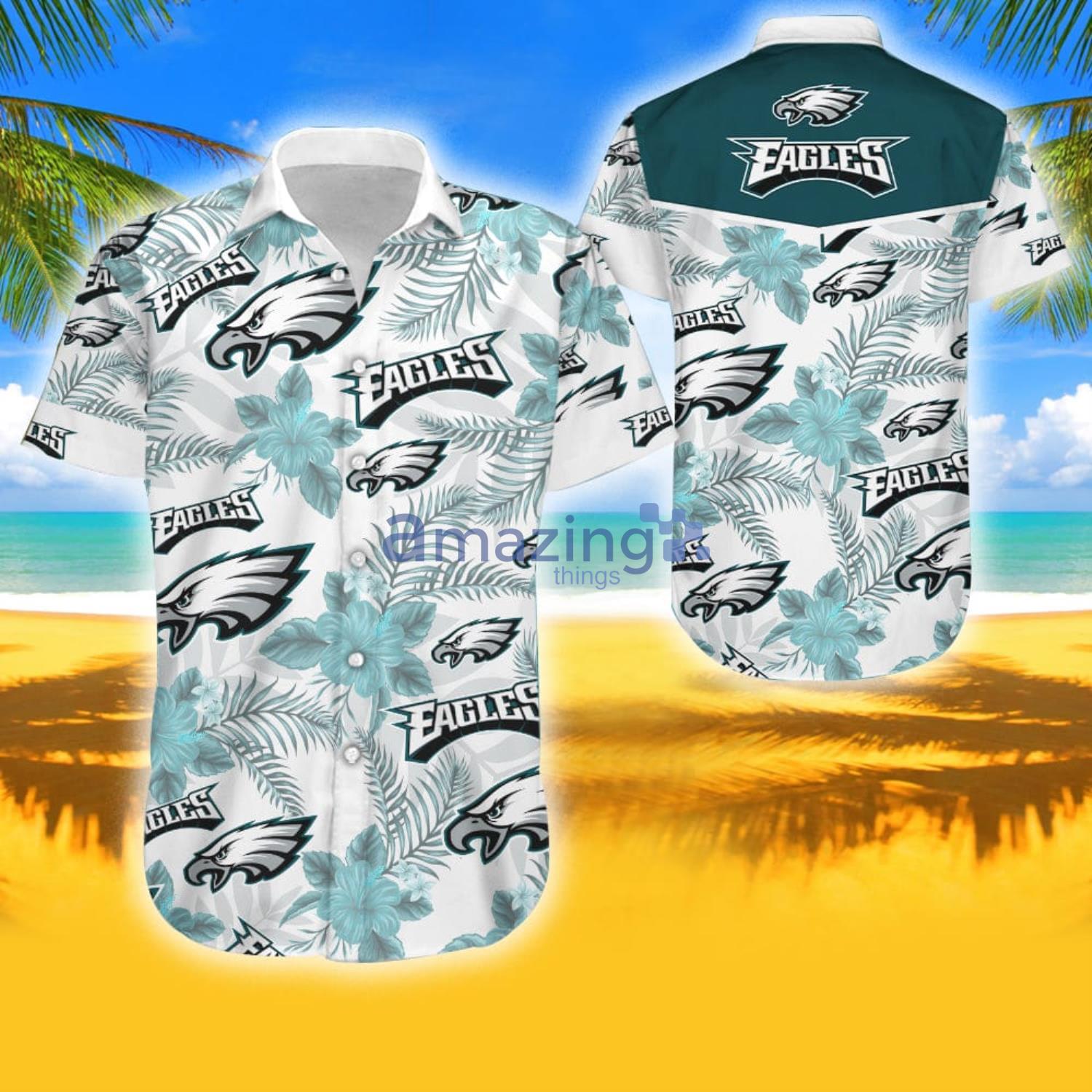 Philadelphia Eagles Hawaiian Shirt, Shorts, Combo Hawaiian Shirt And Shorts  Best Gift For Men And Women Fans