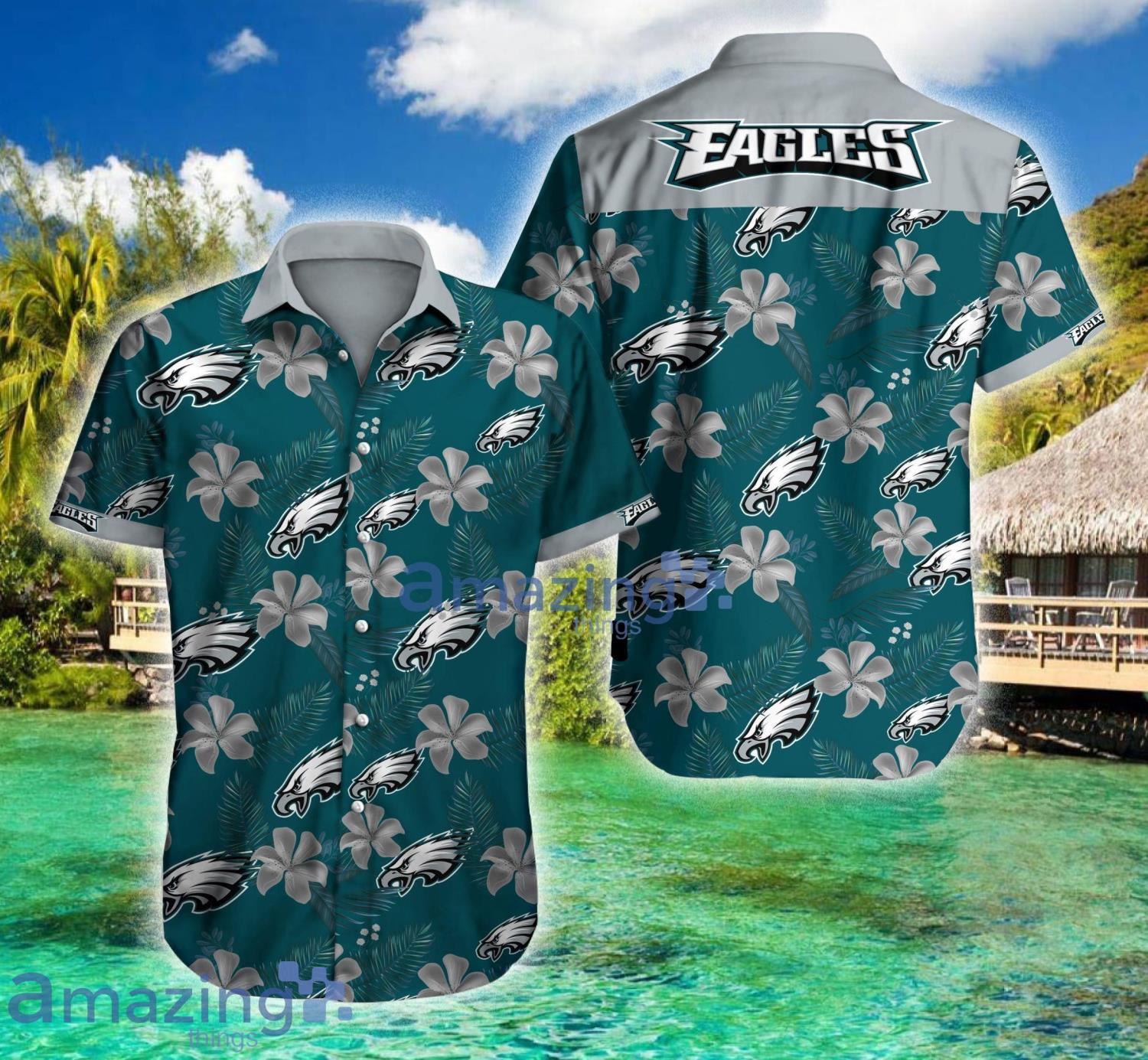 Philadelphia Eagles 3D Hawaiian Shirt And Shorts For Men And Women