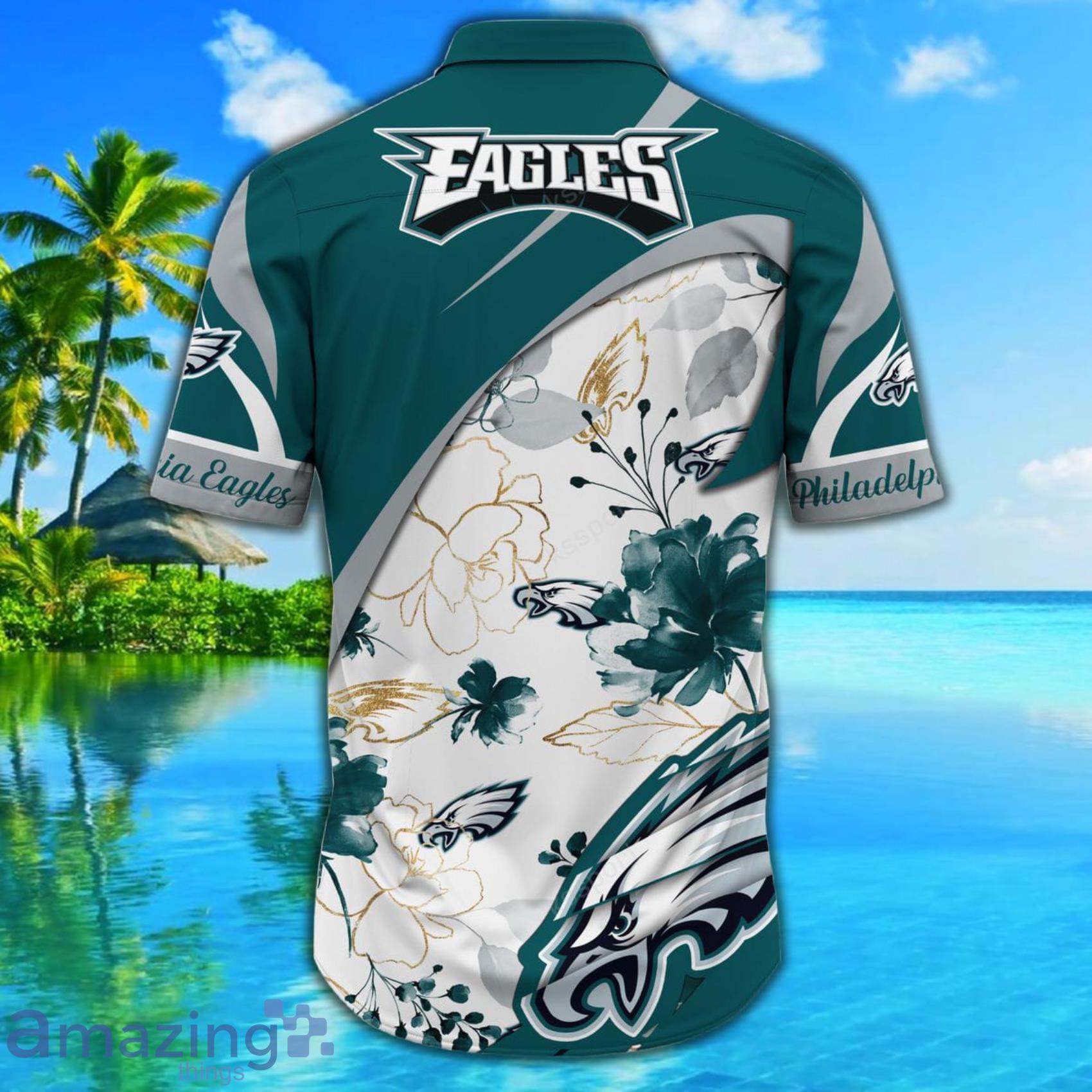 Philadelphia Eagles NFL All Over Print Short Sleeves Hawaiian Shirt