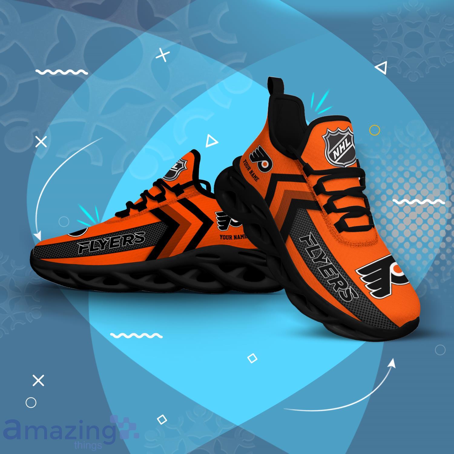 Philadelphia Flyers Custom Name Men And Women Max Soul Shoes Running Sneakers Product Photo 1